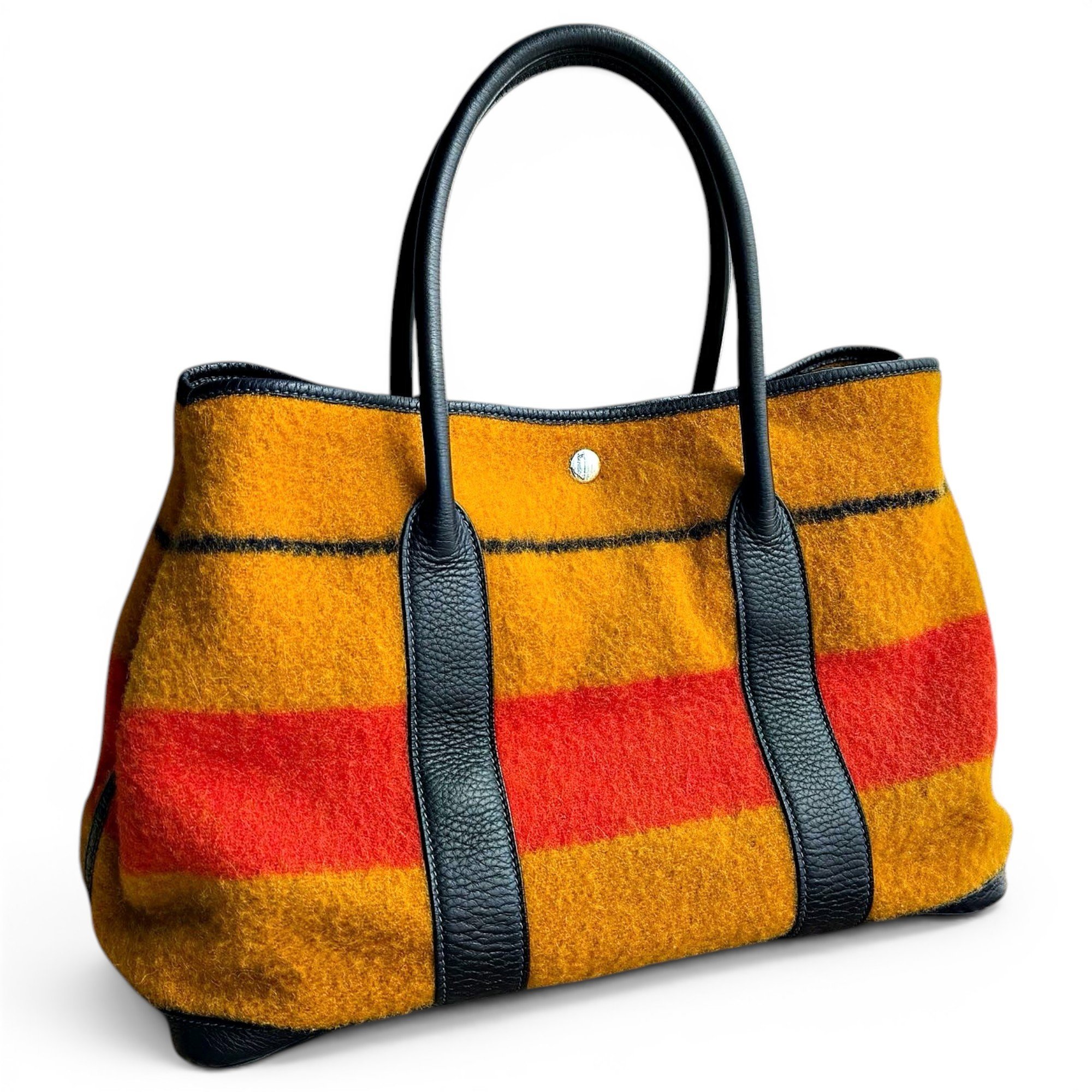 Garden Party leather handbag