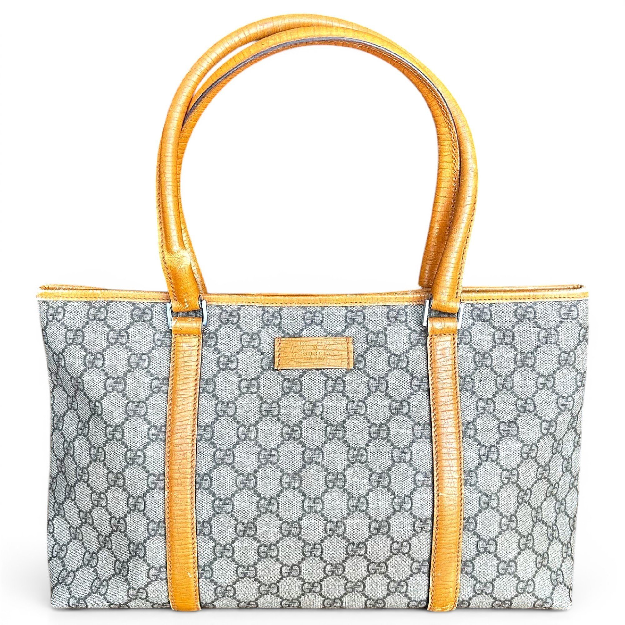 Abbey leather tote