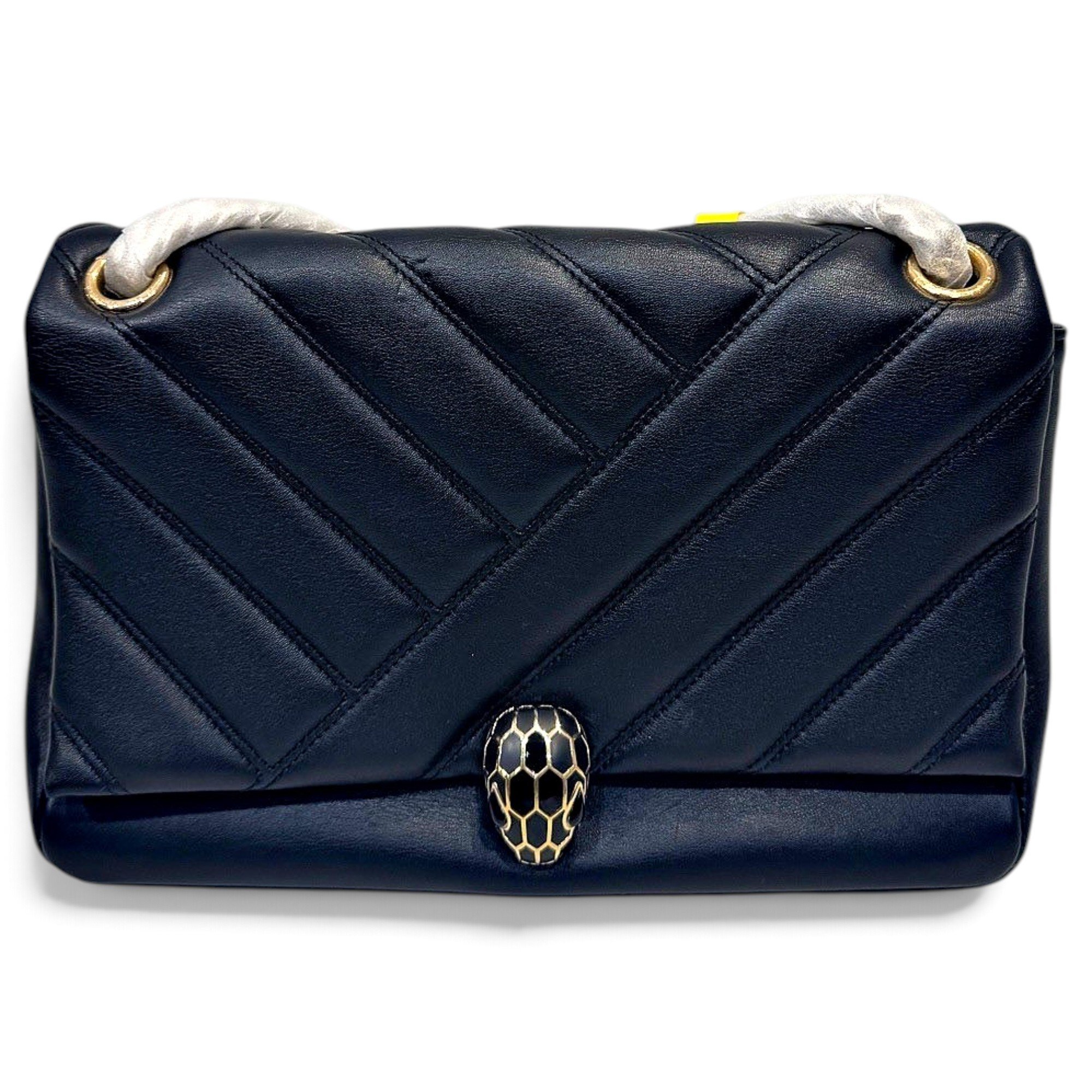 Bvlgari Serpenti leather handbag
