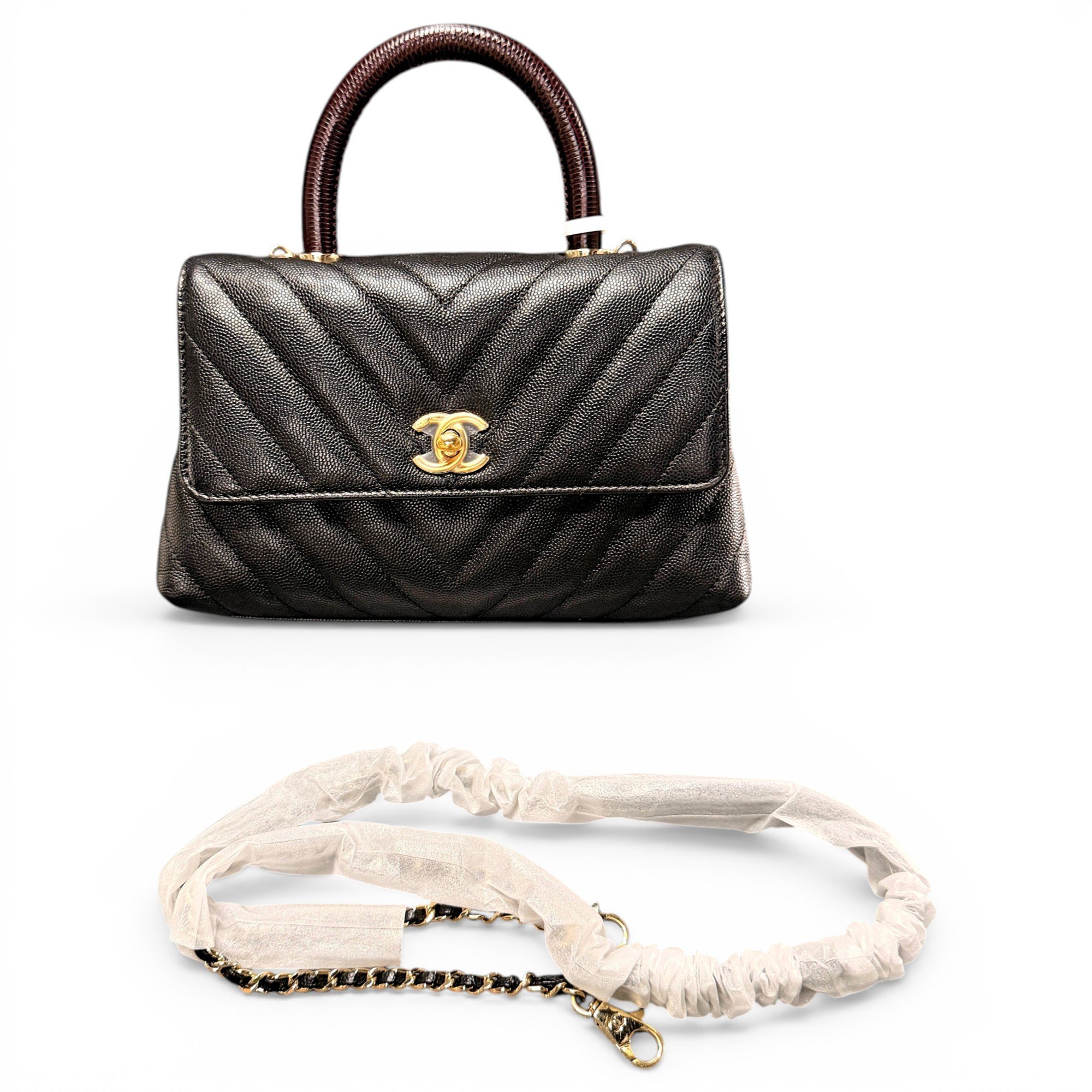 Coco Handle leather crossbody bag
