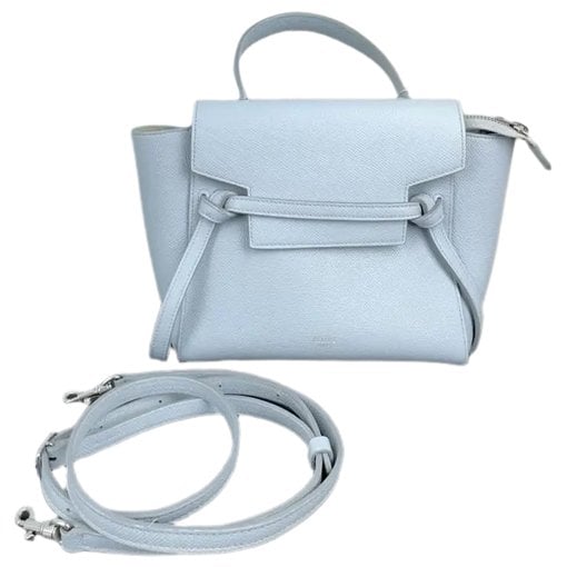 Belt leather crossbody bag