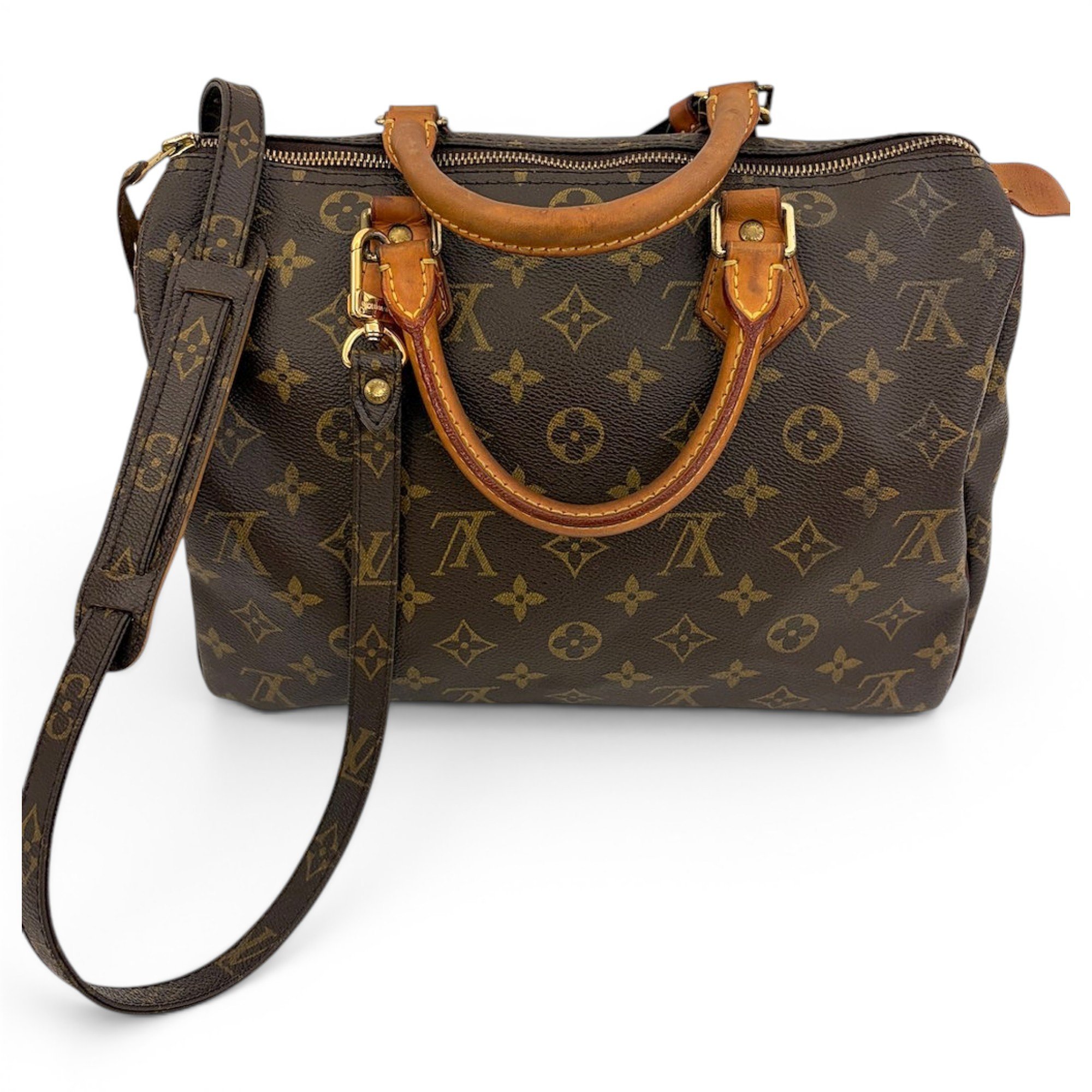 Louis Vuitton Speedy Bandoulière cloth handbag
