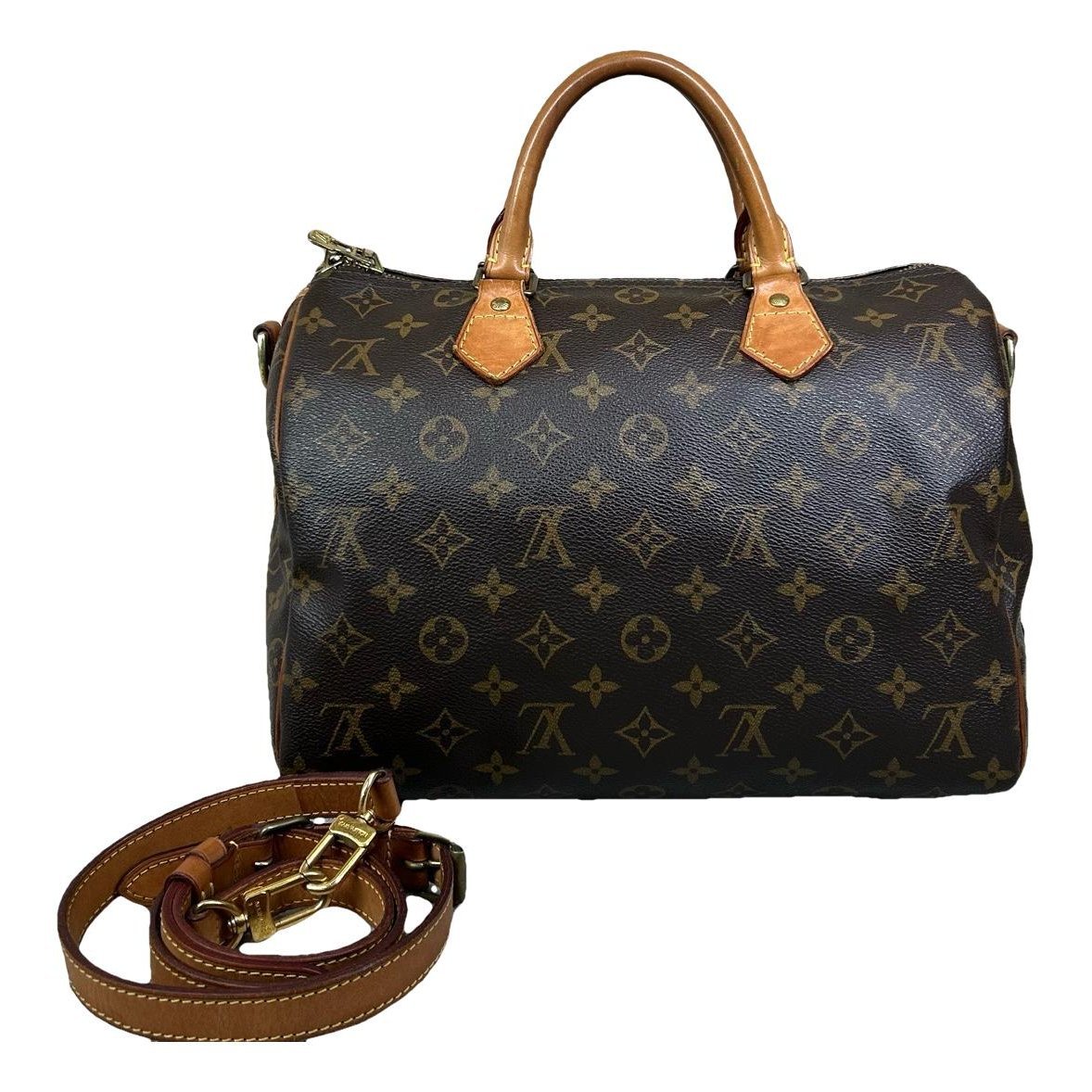 Speedy Bandoulière leather handbag
