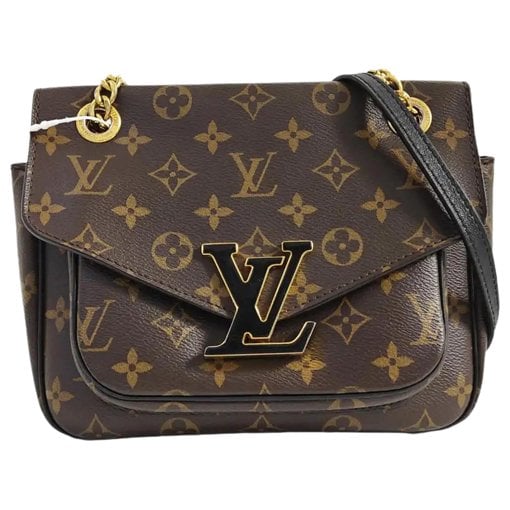 Passy leather crossbody bag