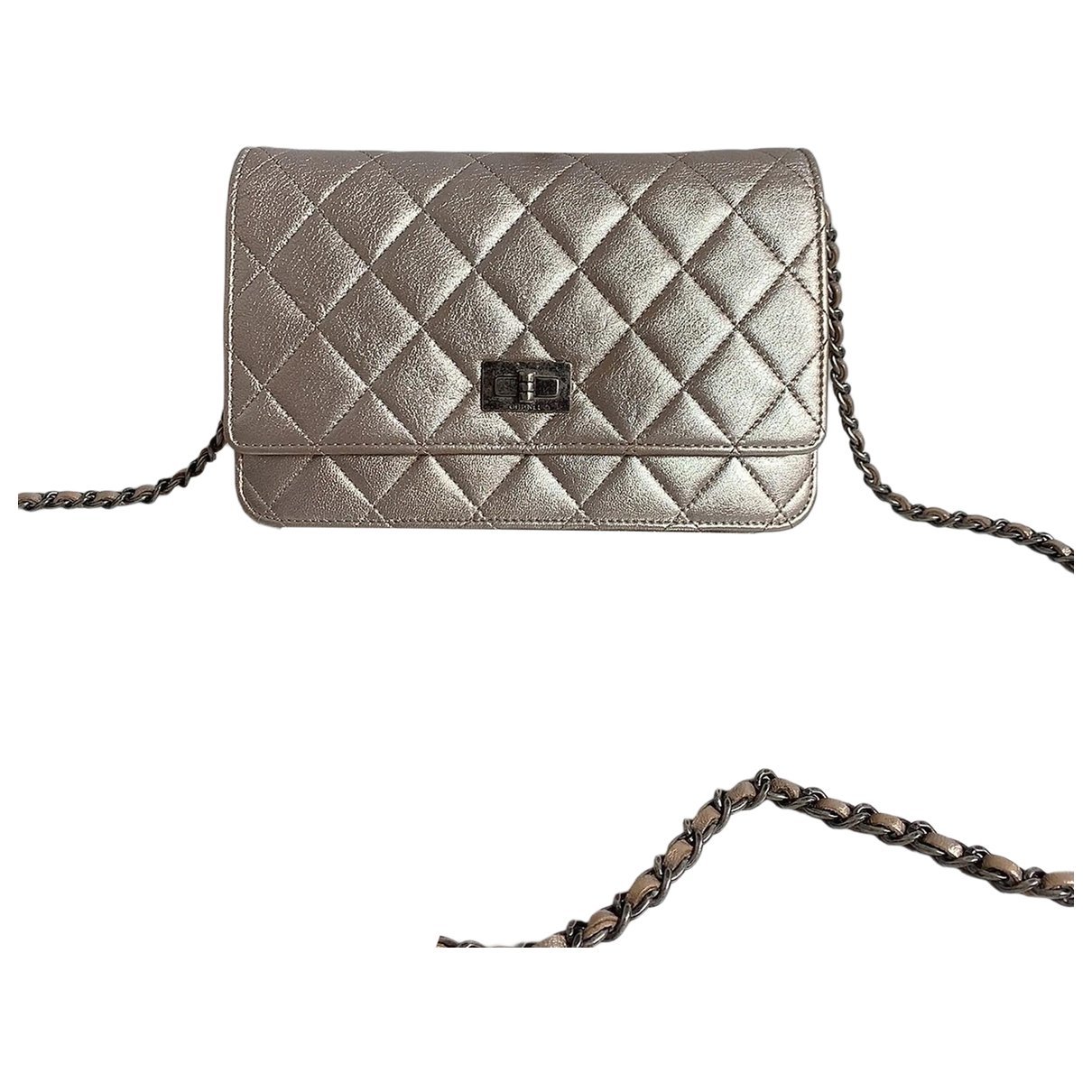 Wallet On Chain 2.55 leather handbag