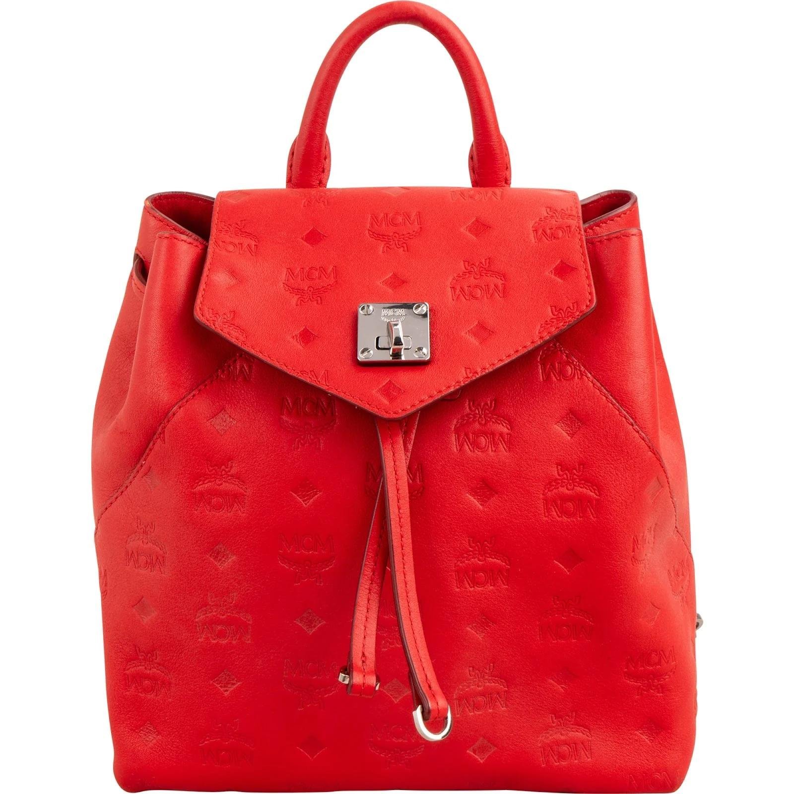 Heritage Drawstring leather backpack