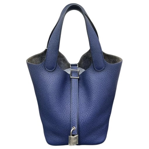 Picotin leather handbag