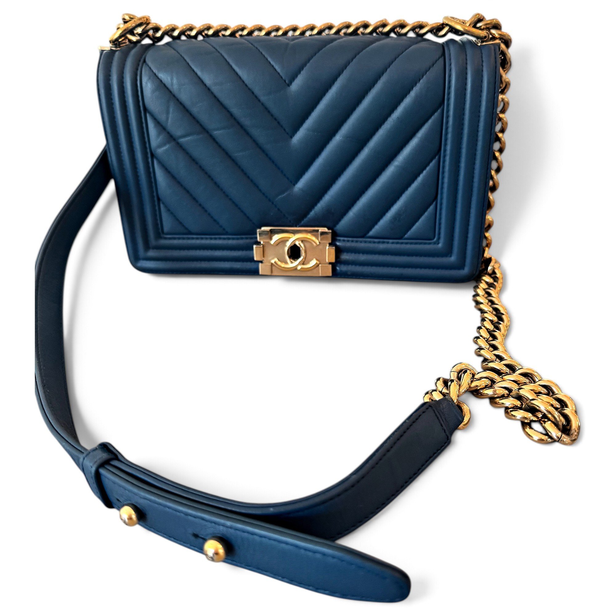 Boy leather handbag