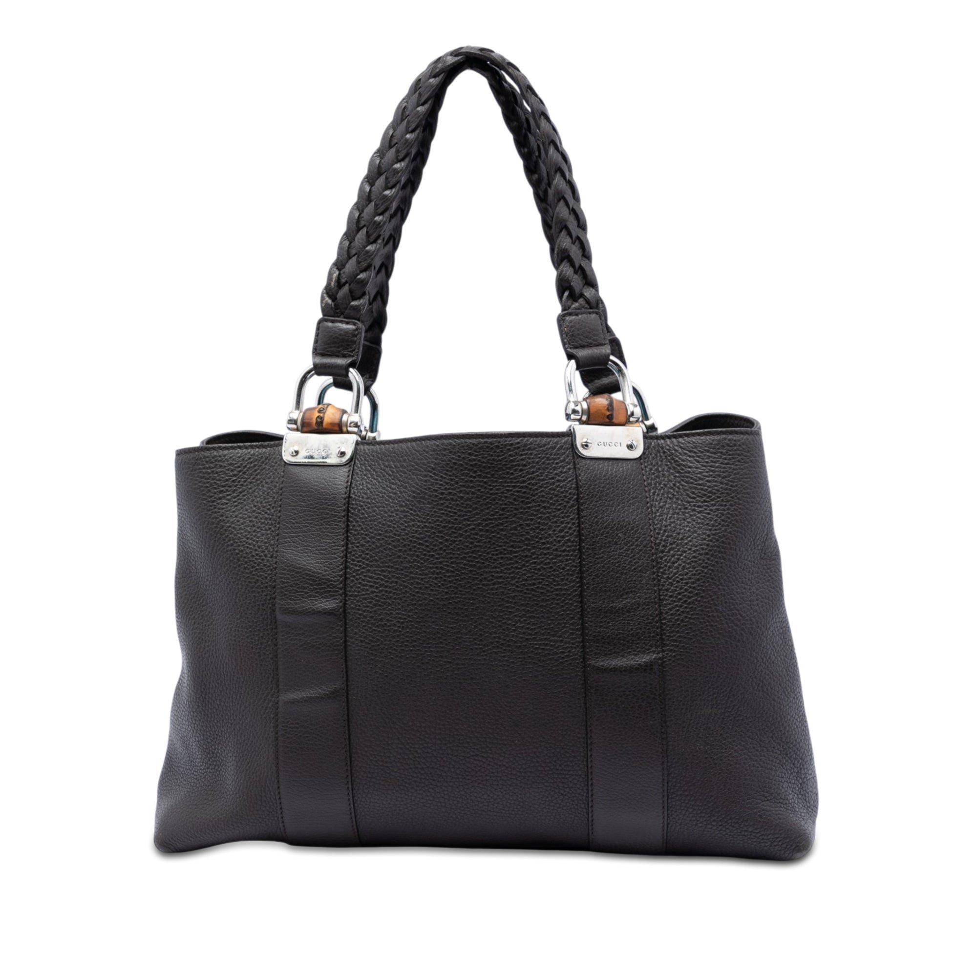 Leather tote