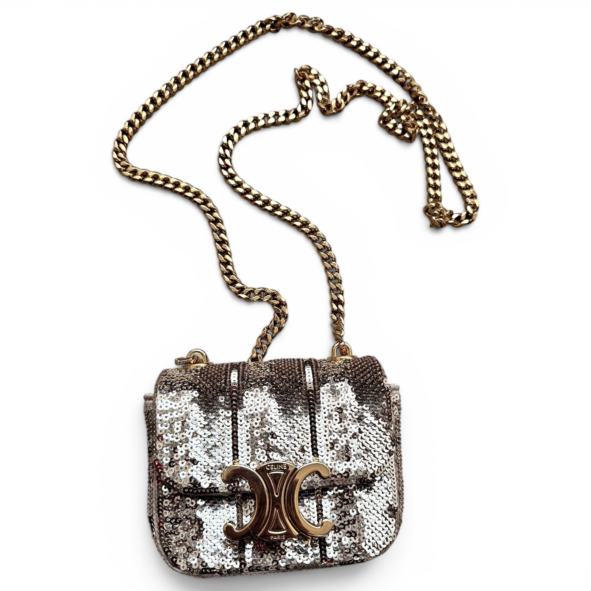 Triomphe cloth handbag