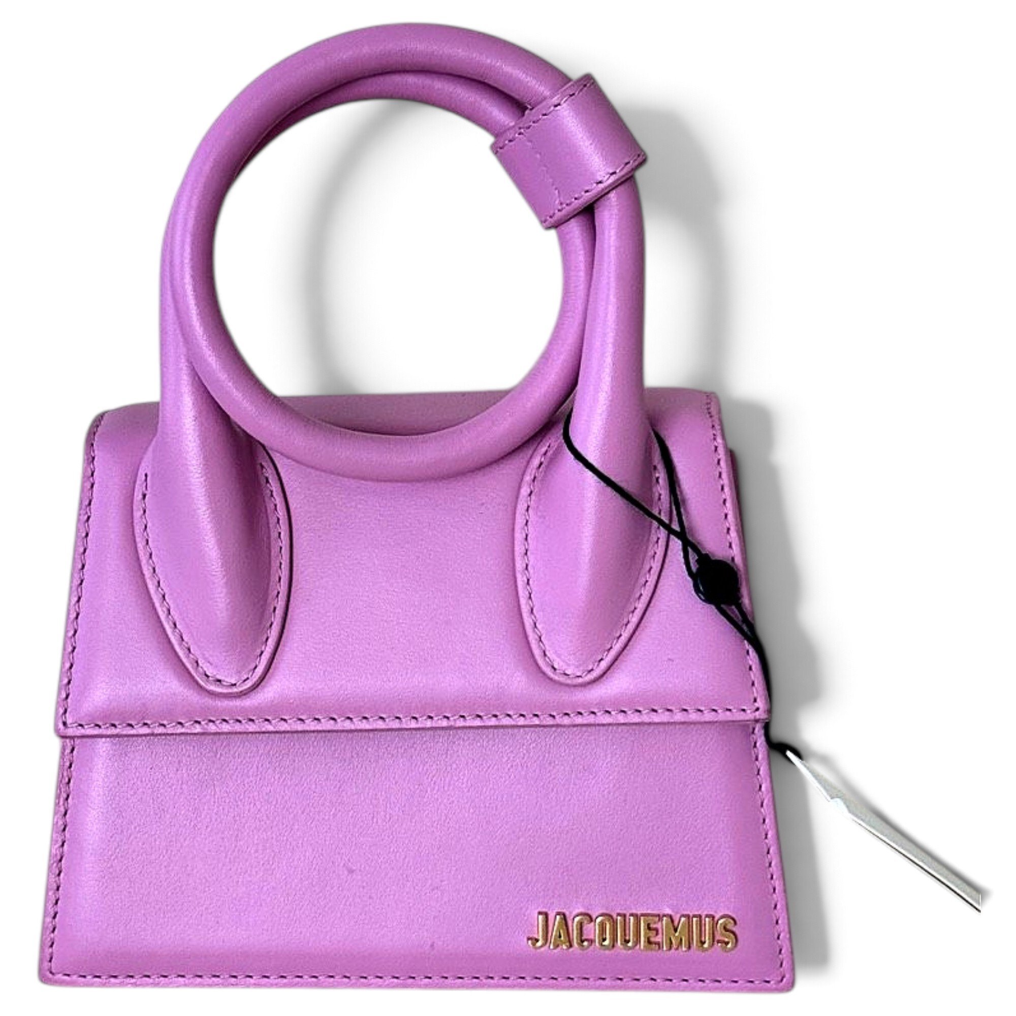 Le Chiquito Noeud leather mini bag