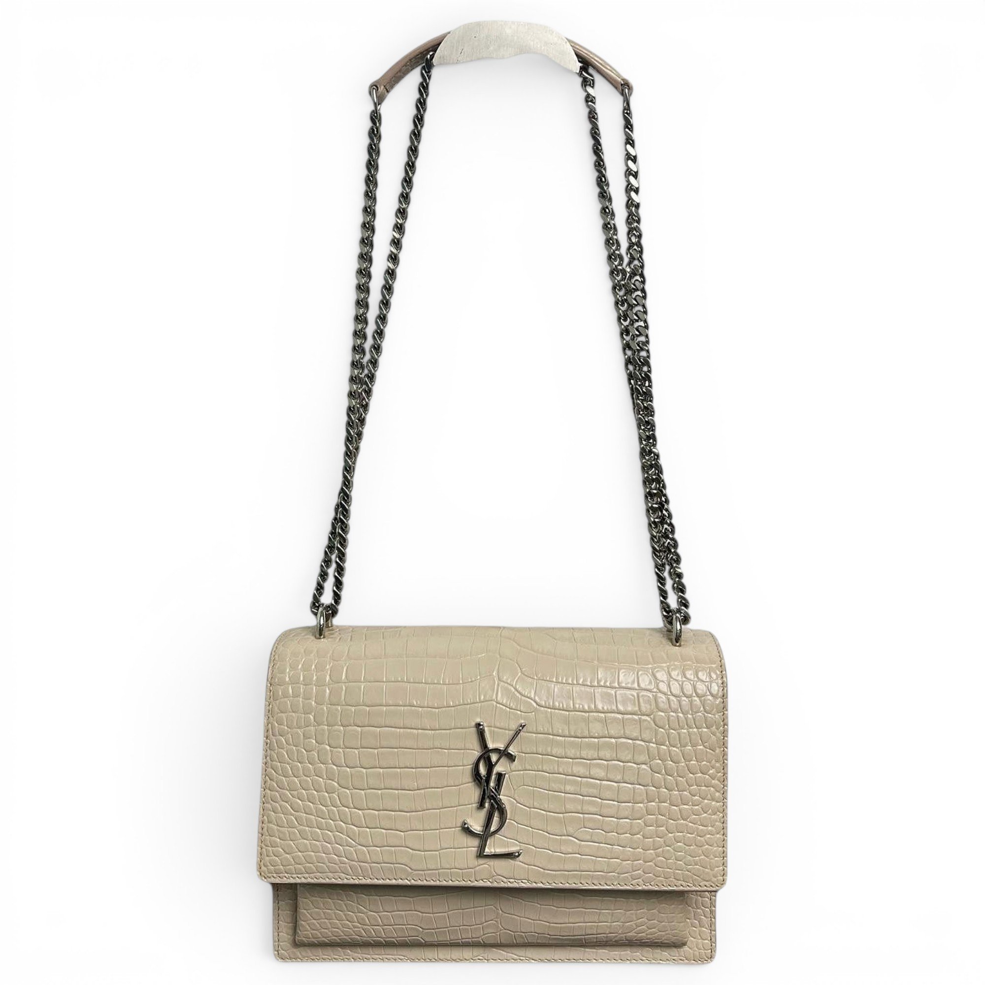 Sunset leather handbag