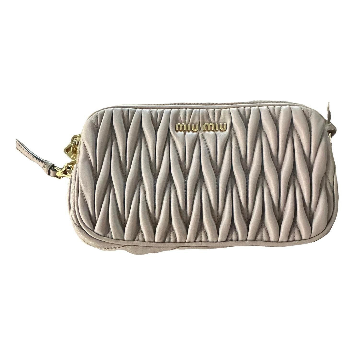 Miu Miu Leather clutch bag