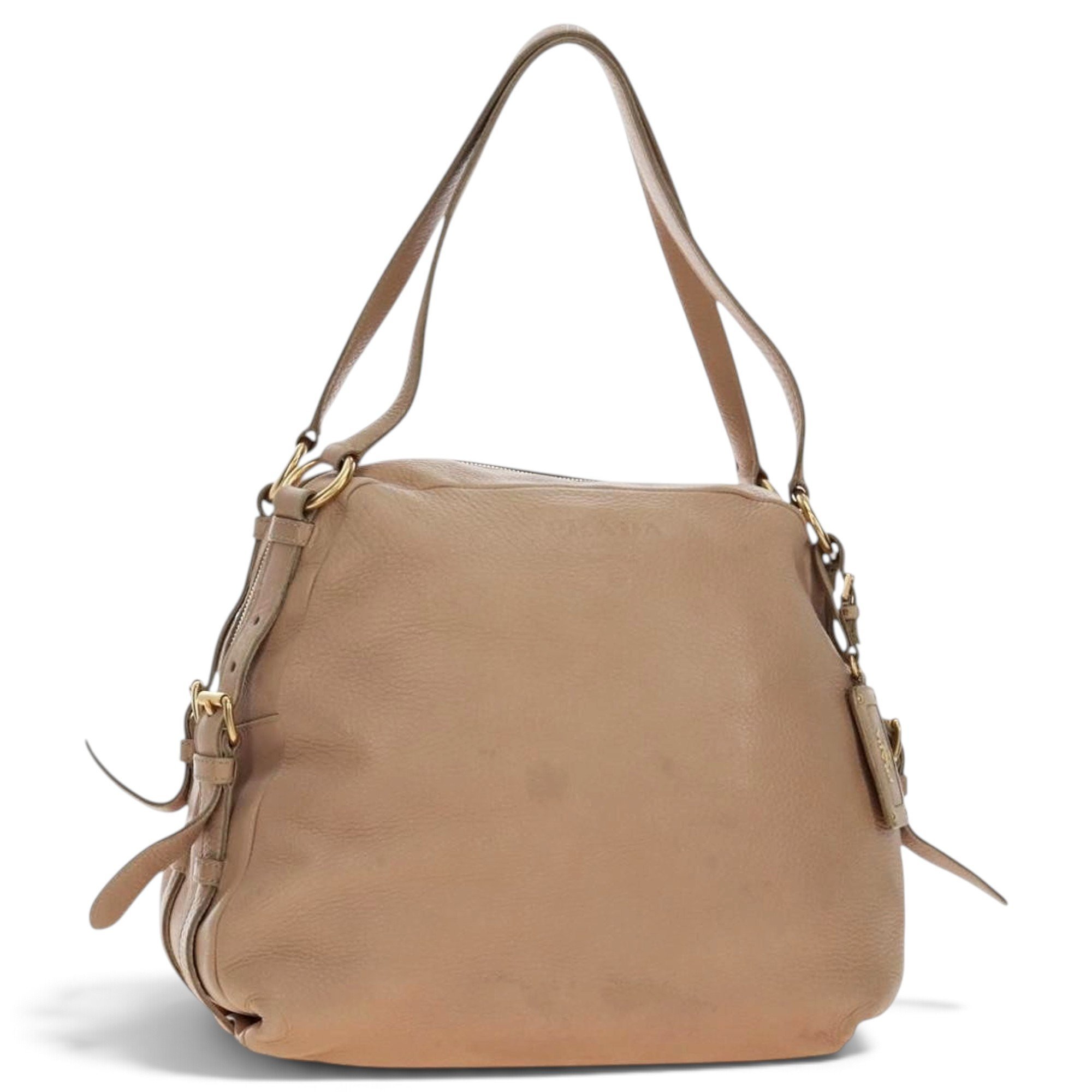 Leather tote
