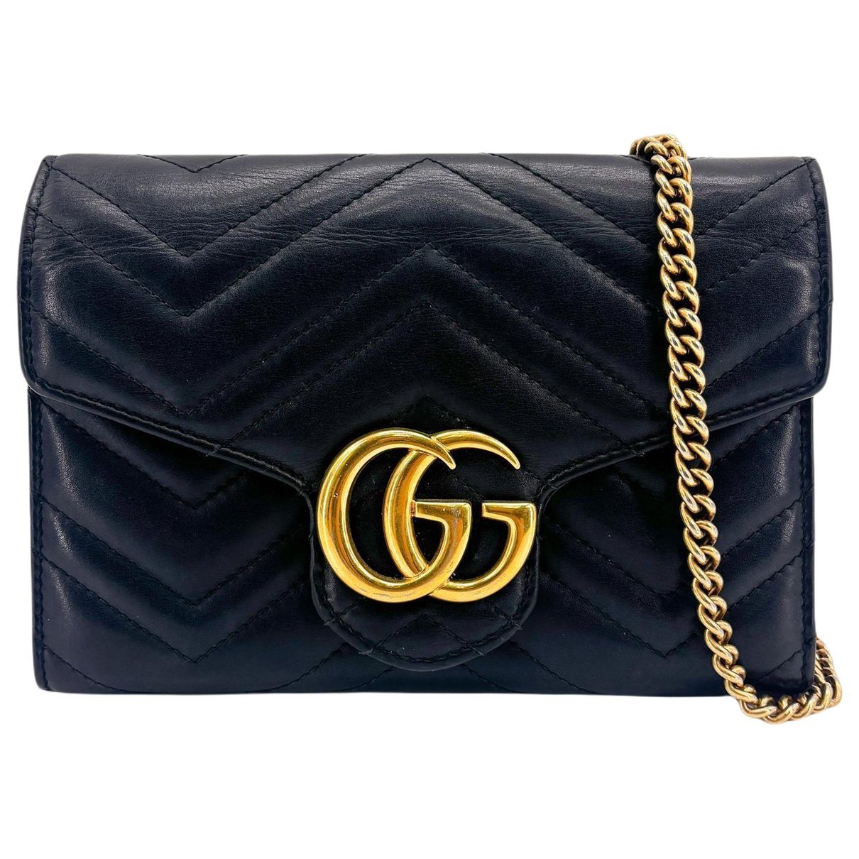 GG Marmont Chain leather handbag