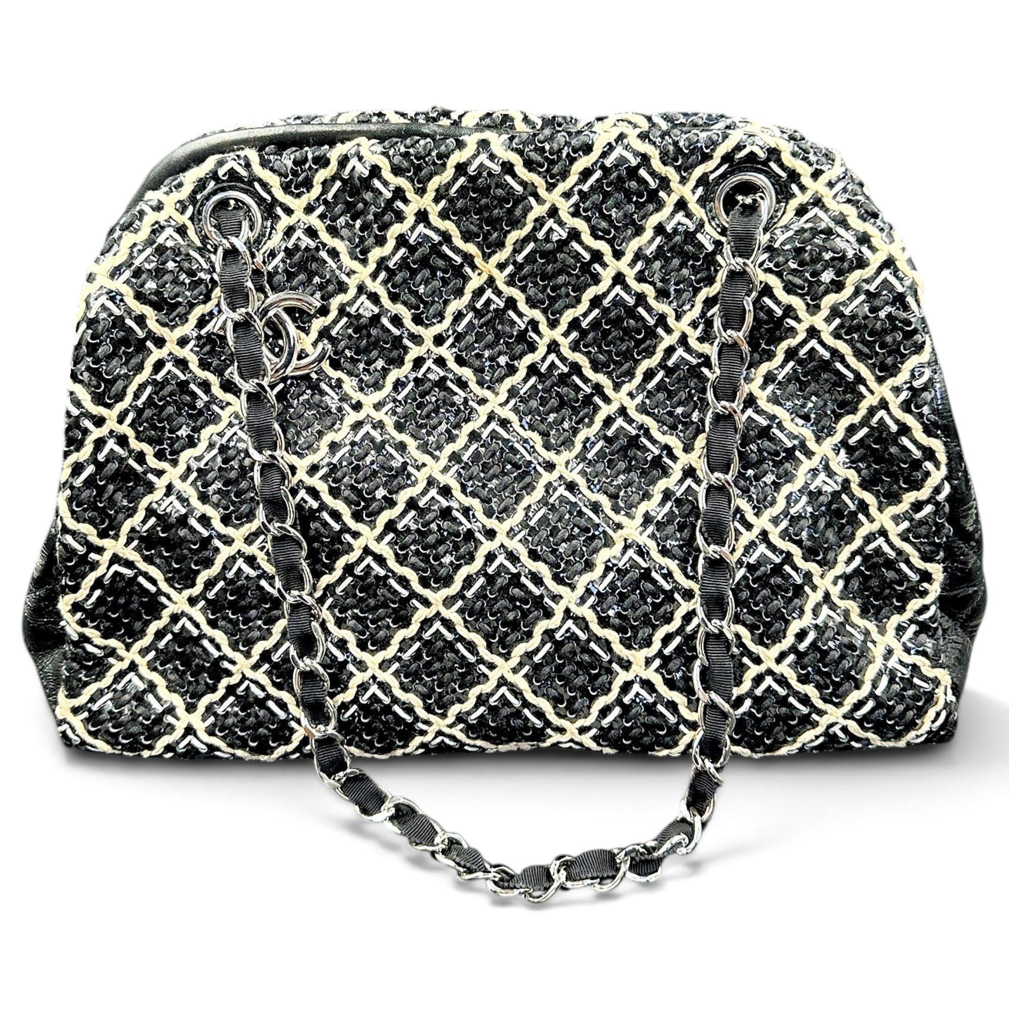 Mademoiselle tweed tote