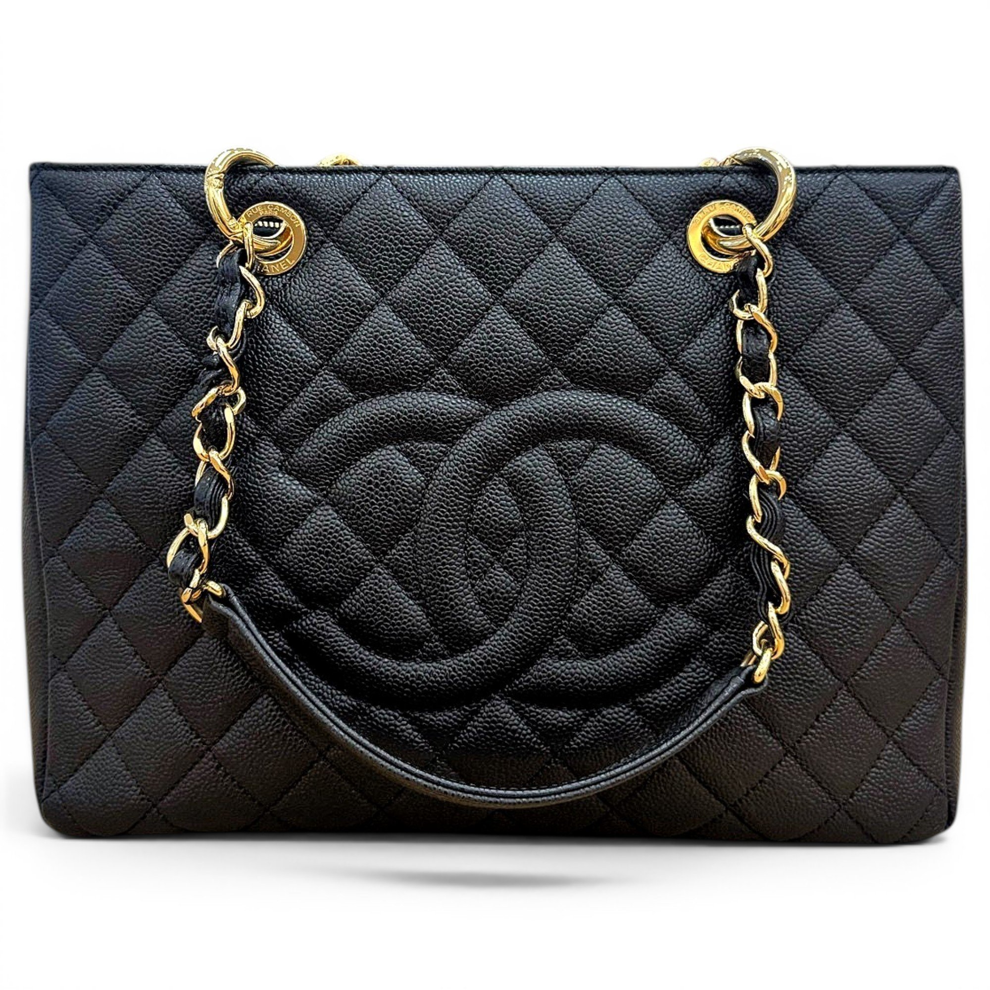 Grand shopping leather handbag