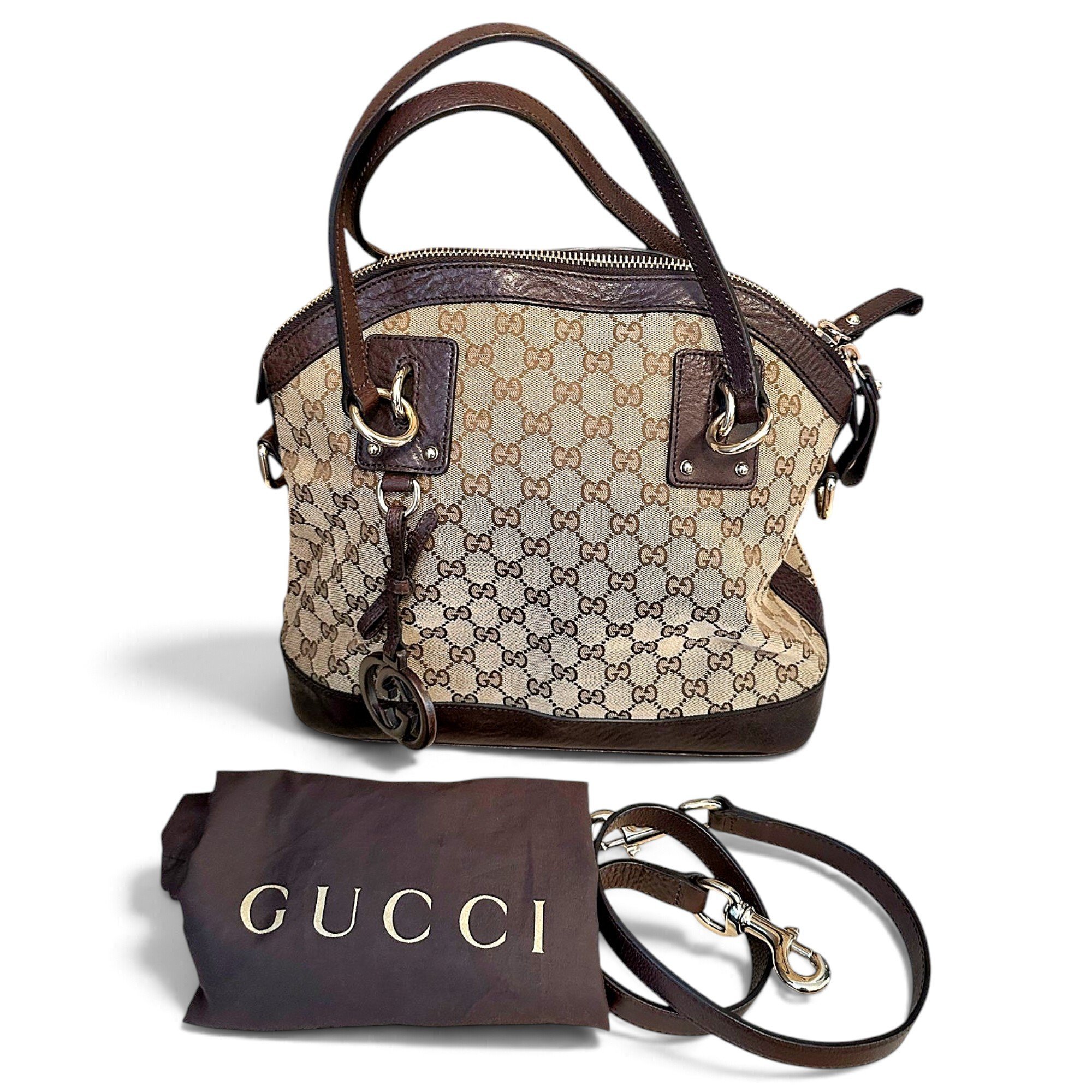 Leather handbag