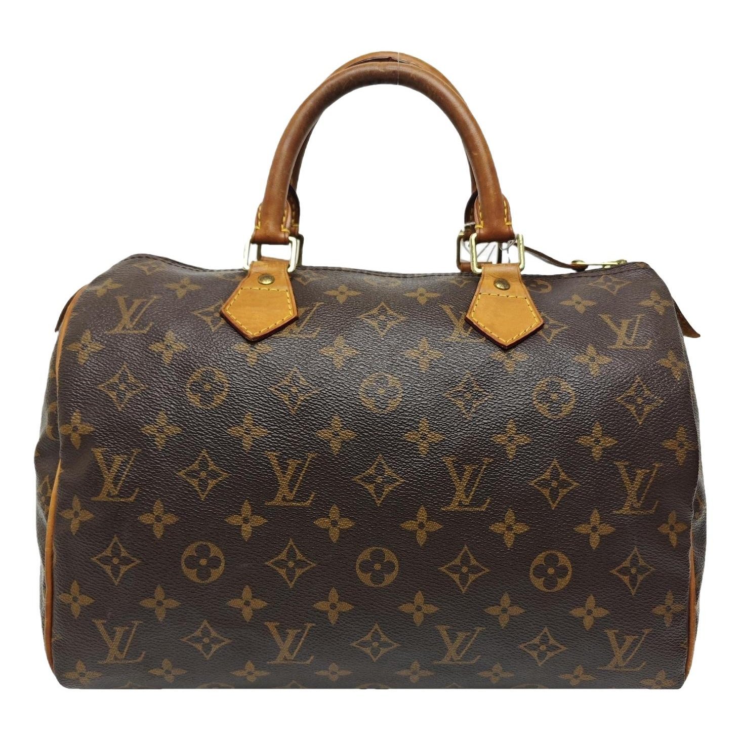 Nano Speedy / Mini HL leather handbag