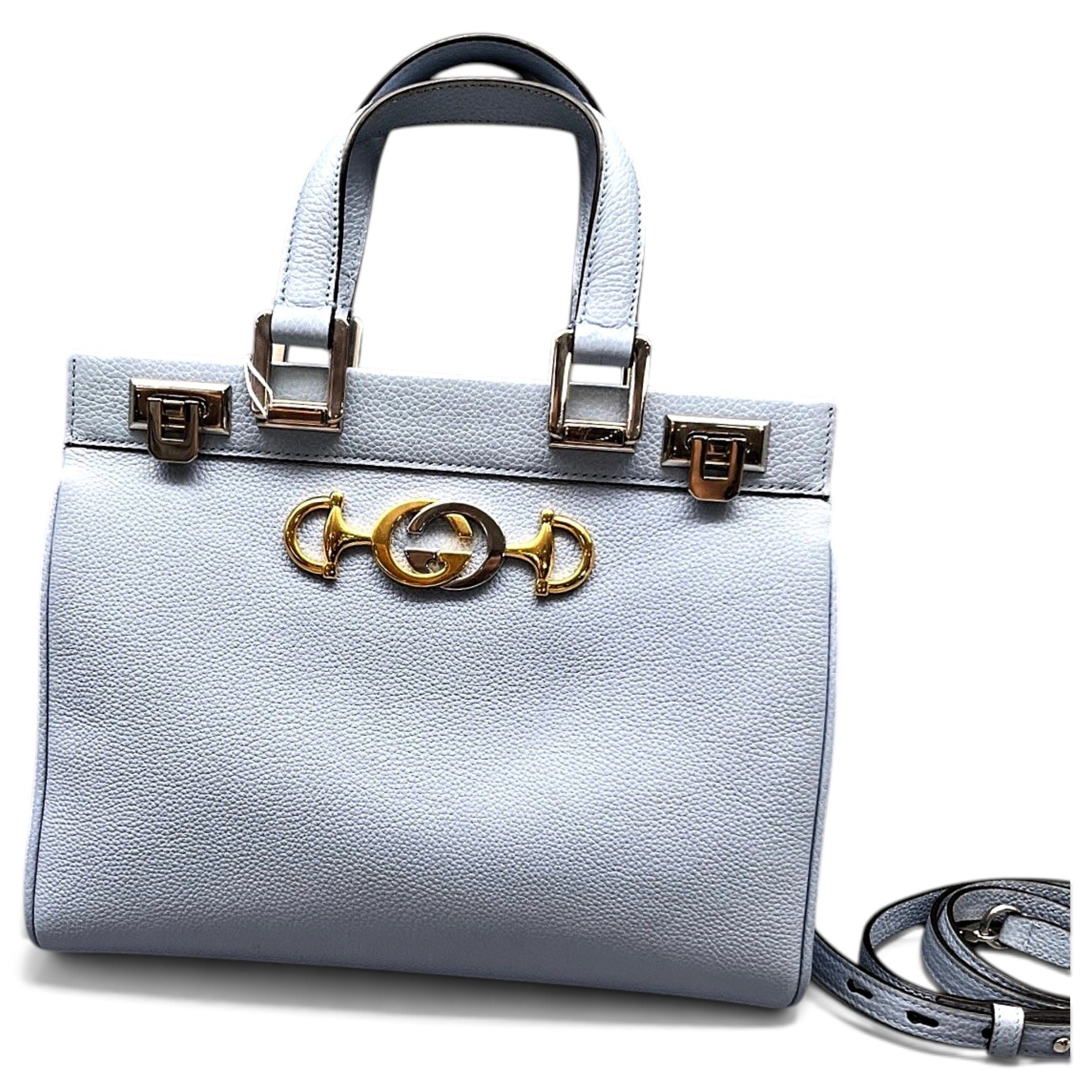 Zumi leather handbag