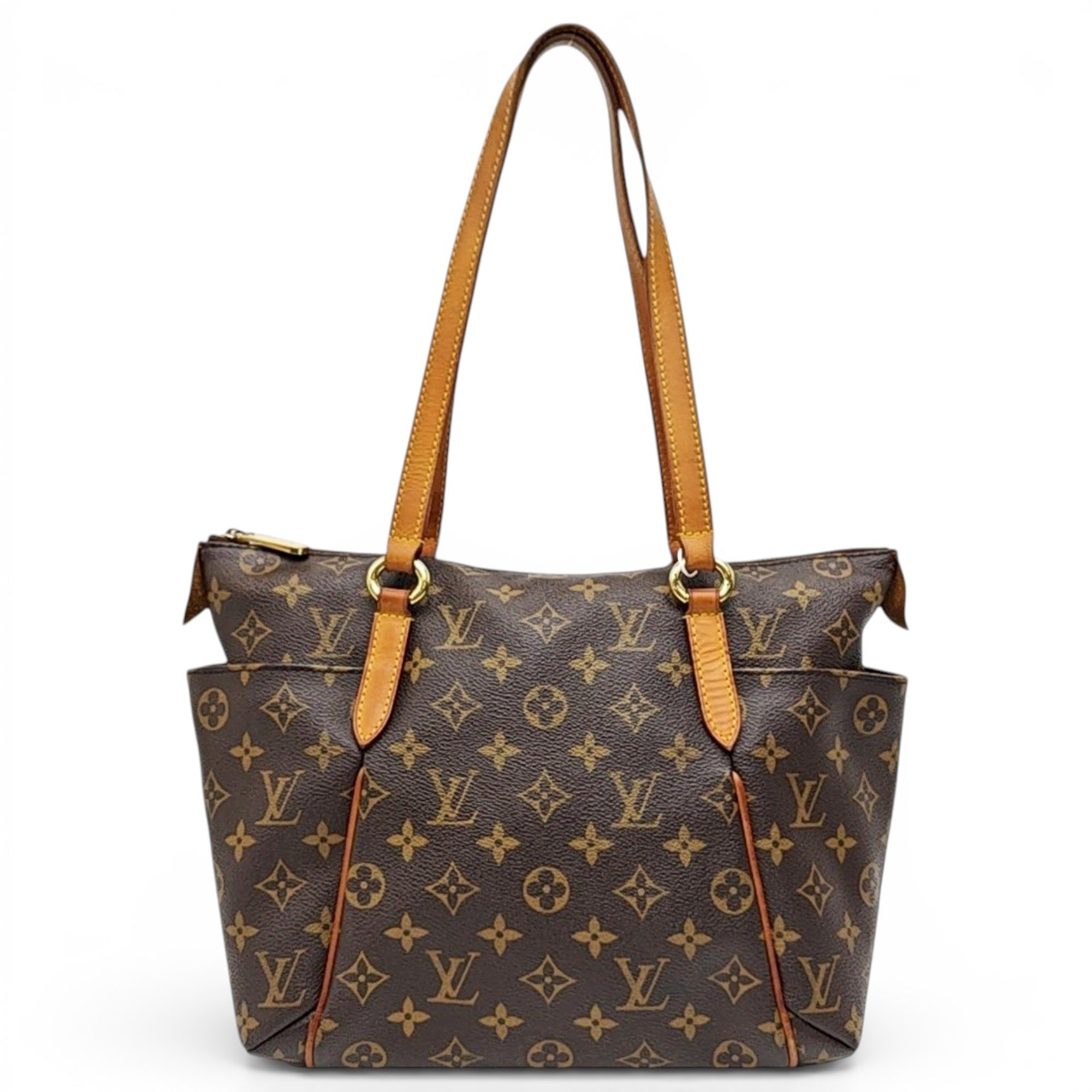 Totally leather handbag