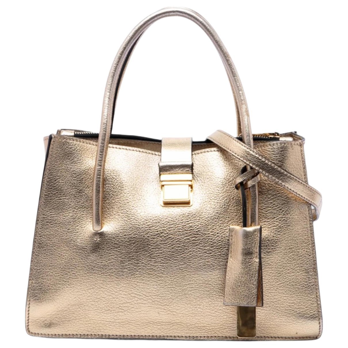 Miu Miu Madras leather tote