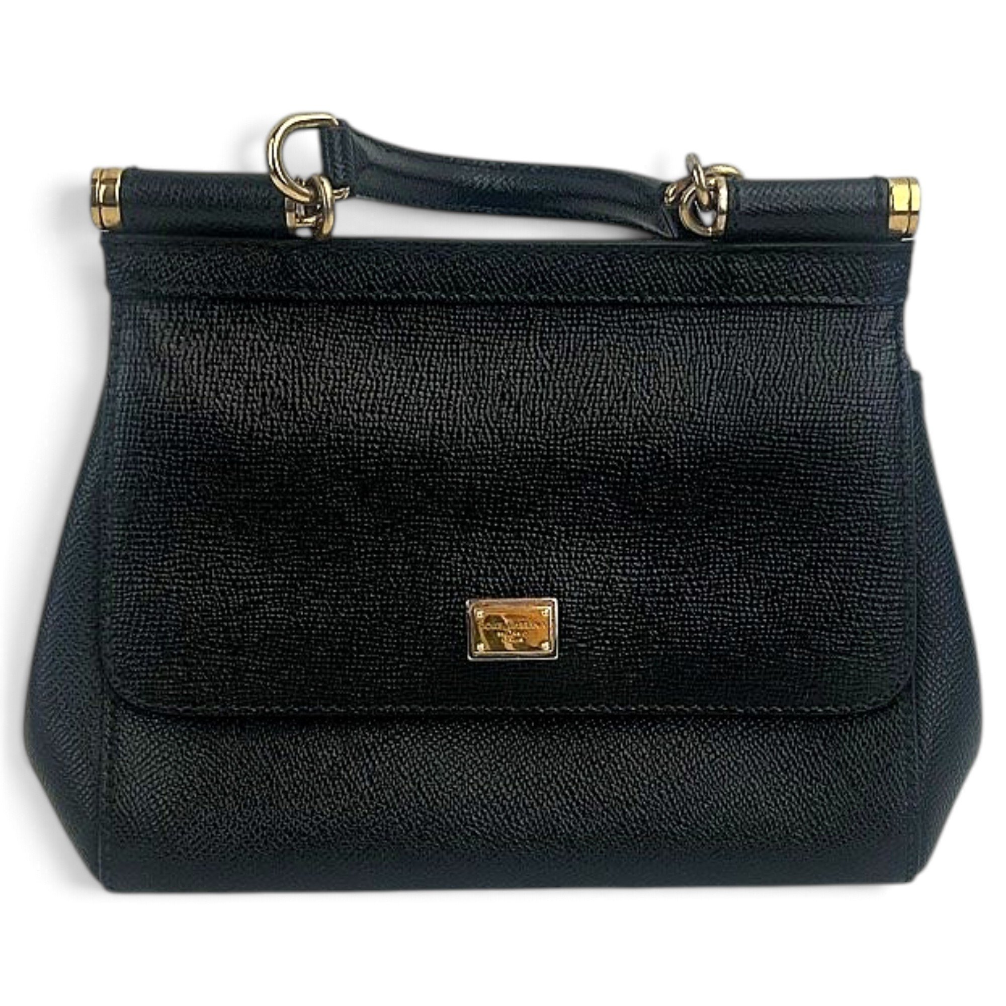 Dolce & Gabbana Sicily leather handbag