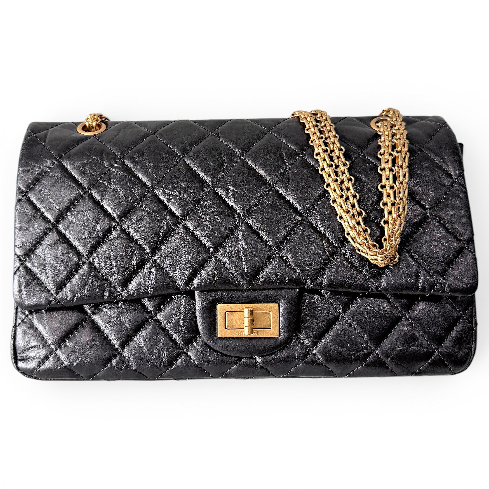 2.55 leather handbag