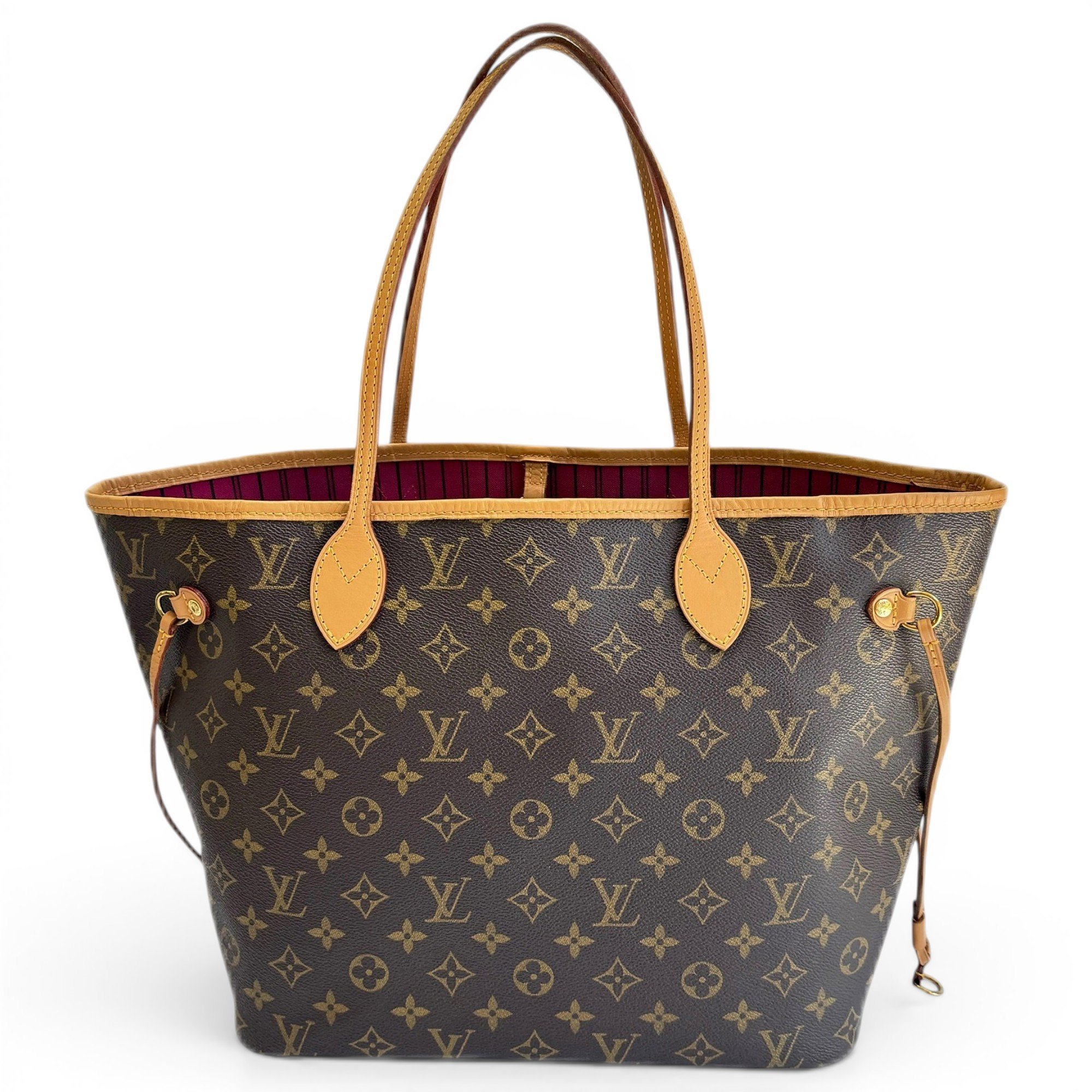 Neverfull leather tote