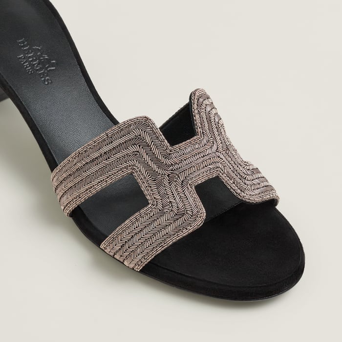 Noir Oasis Sandal