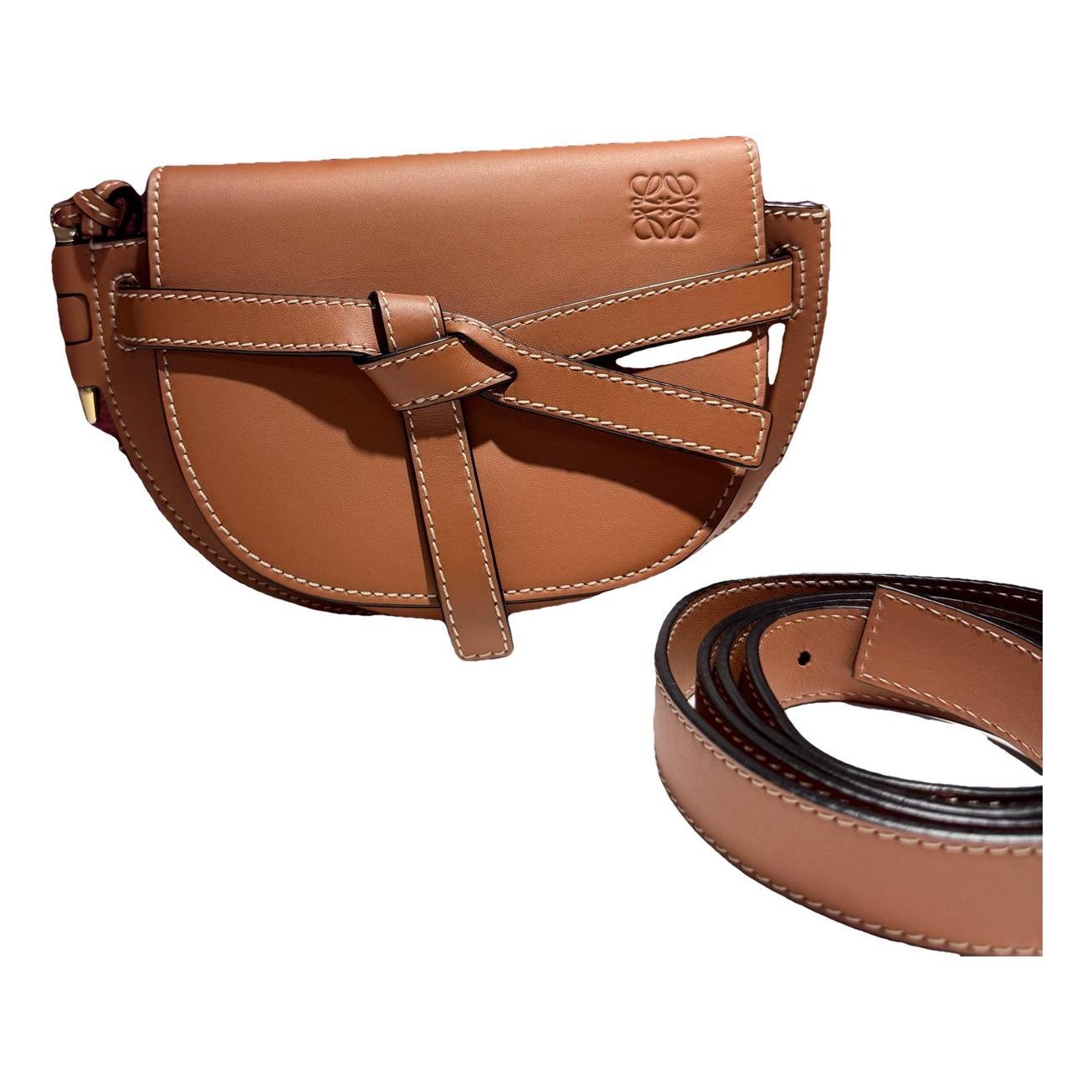 Gate leather handbag