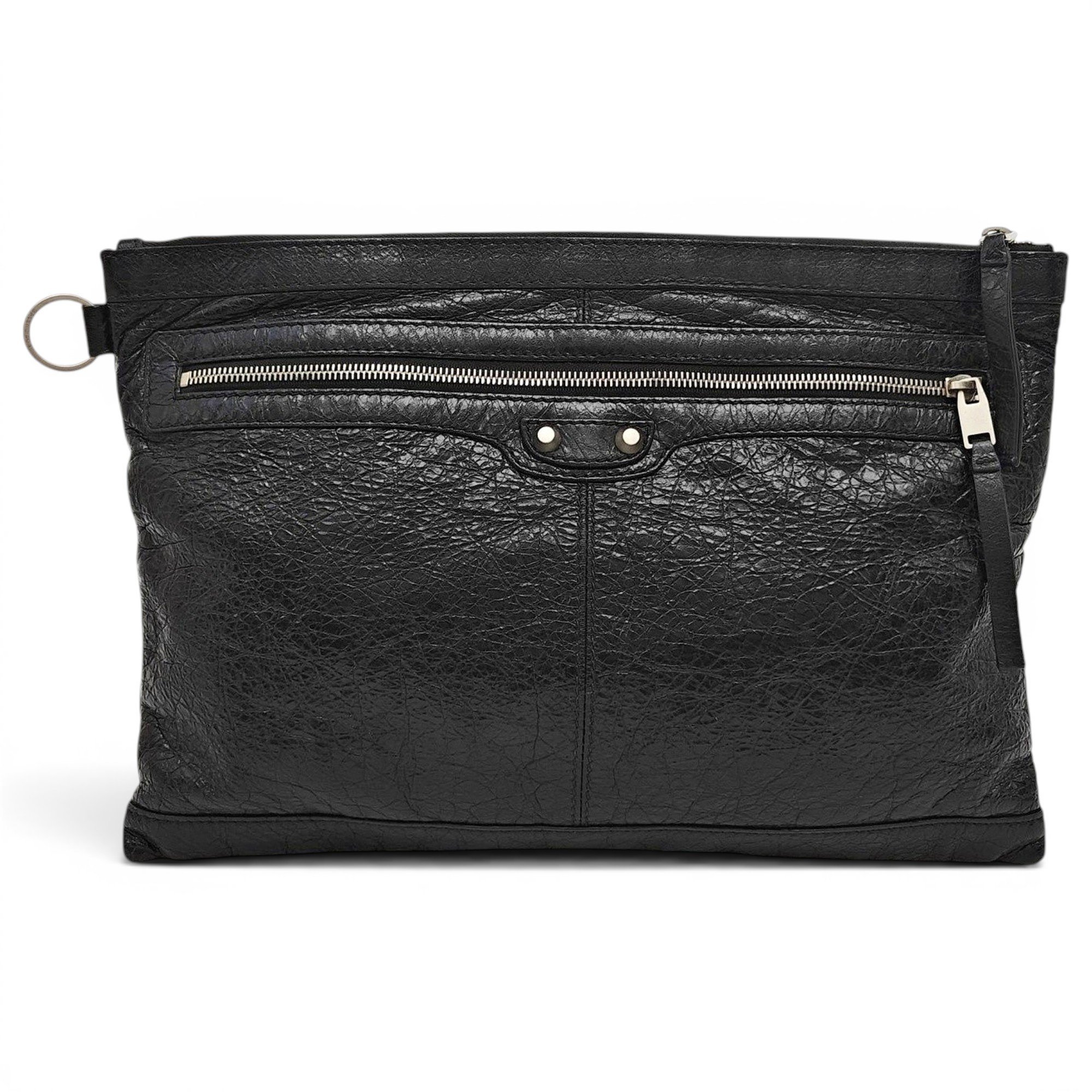 Leather handbag