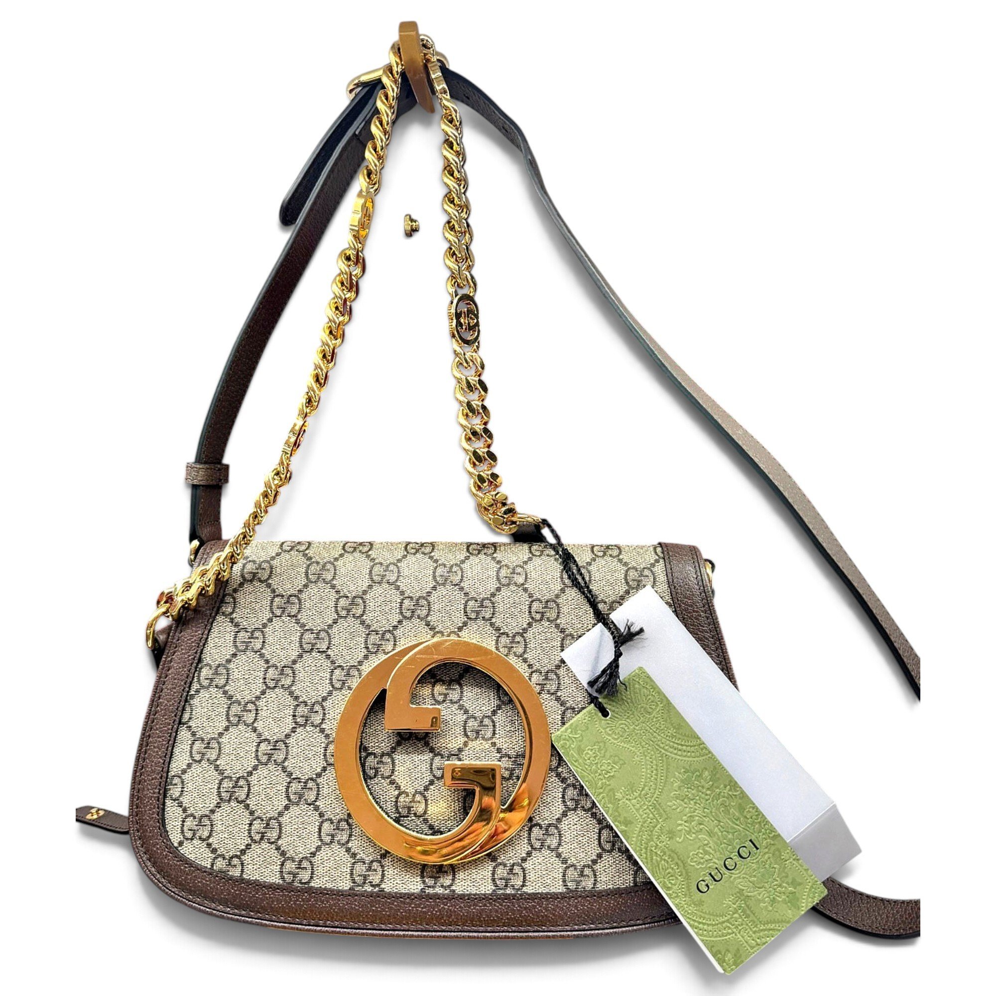 Blondie cloth clutch bag