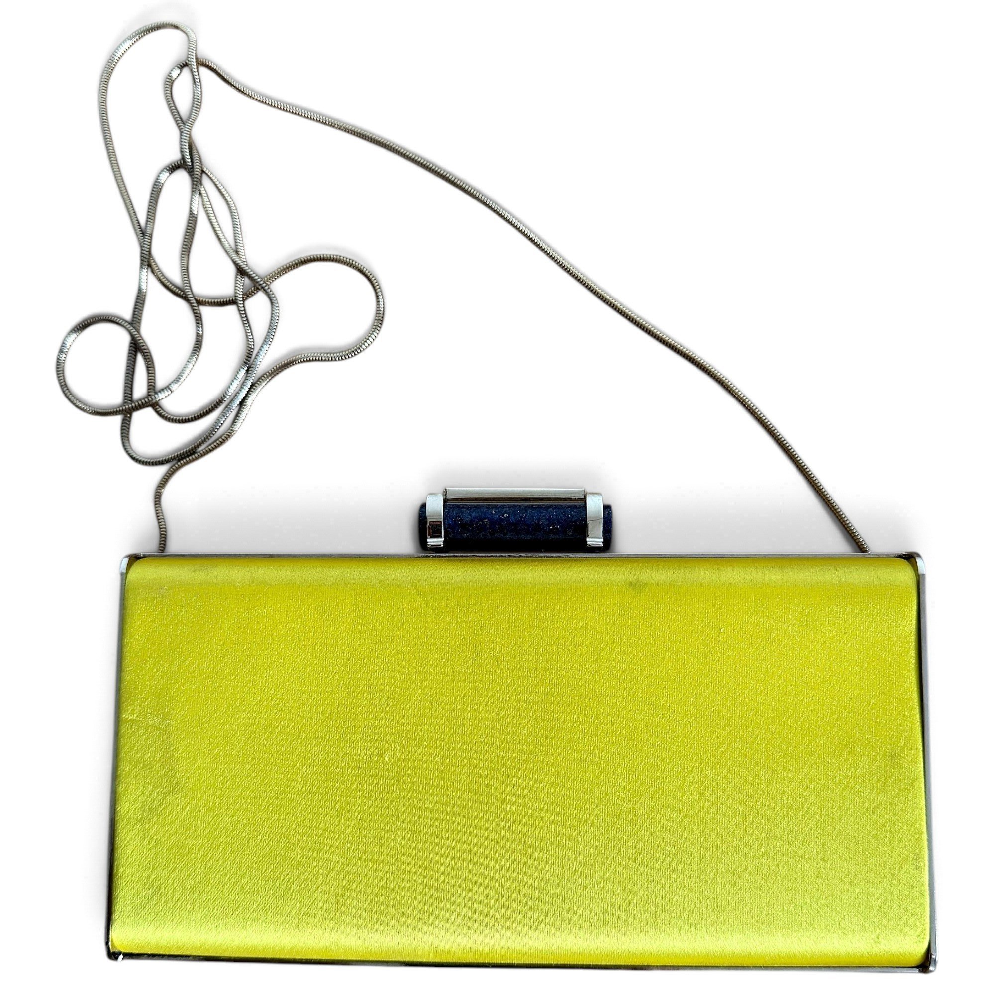 Silk clutch bag