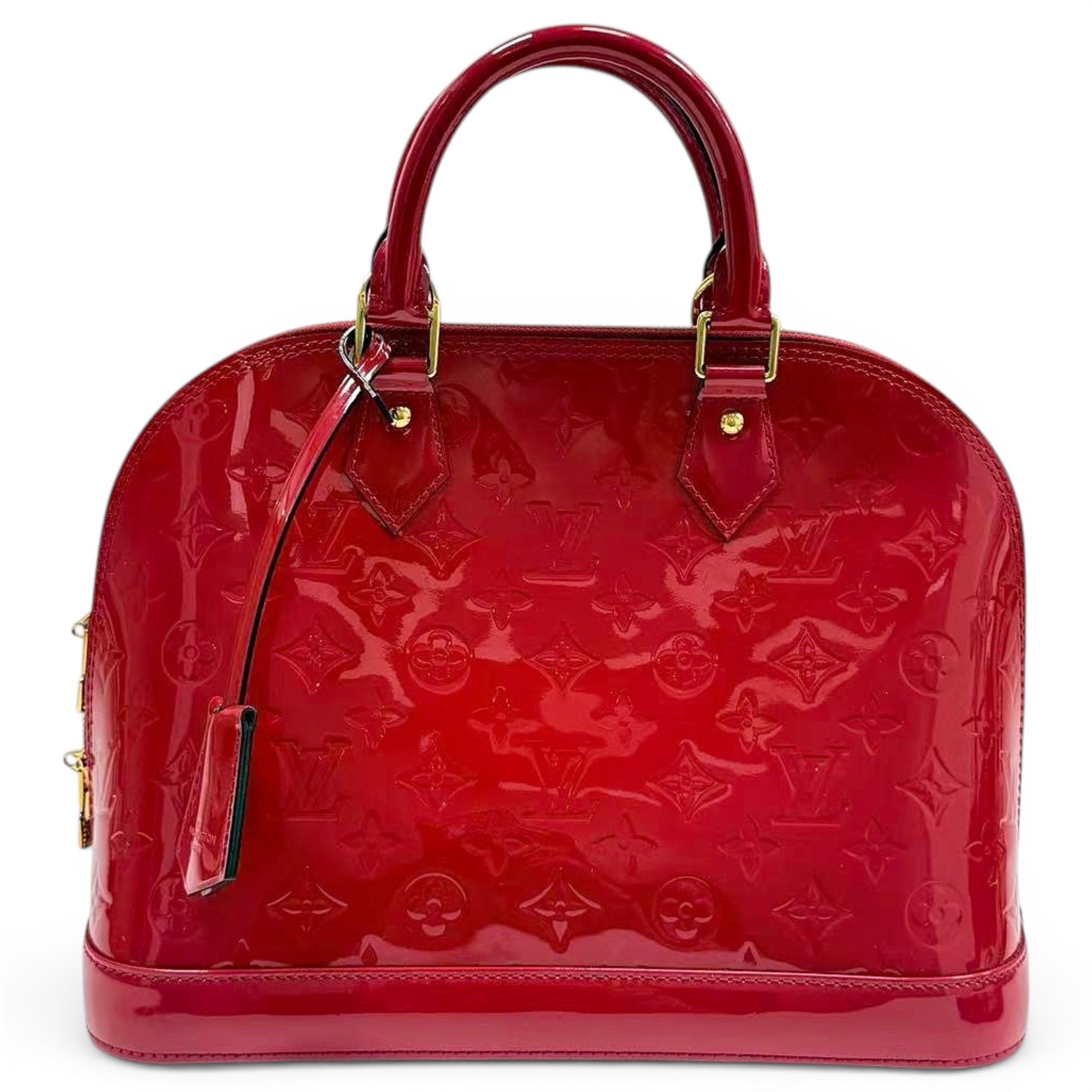 Alma patent leather handbag