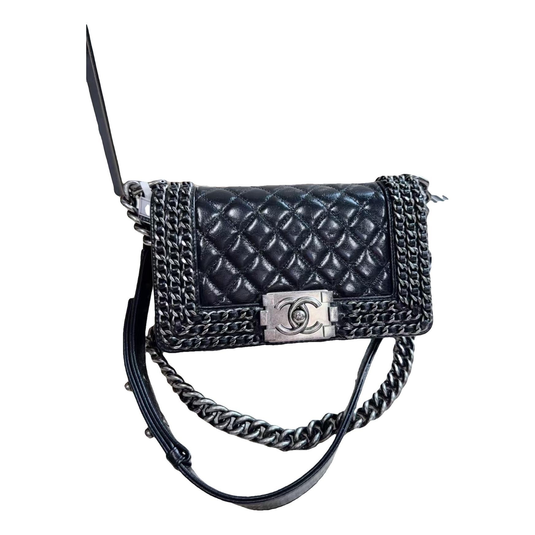 Boy leather handbag