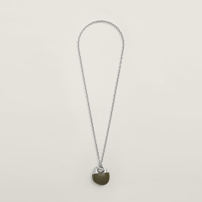 Vert Véronèse Galet Gaine Necklace