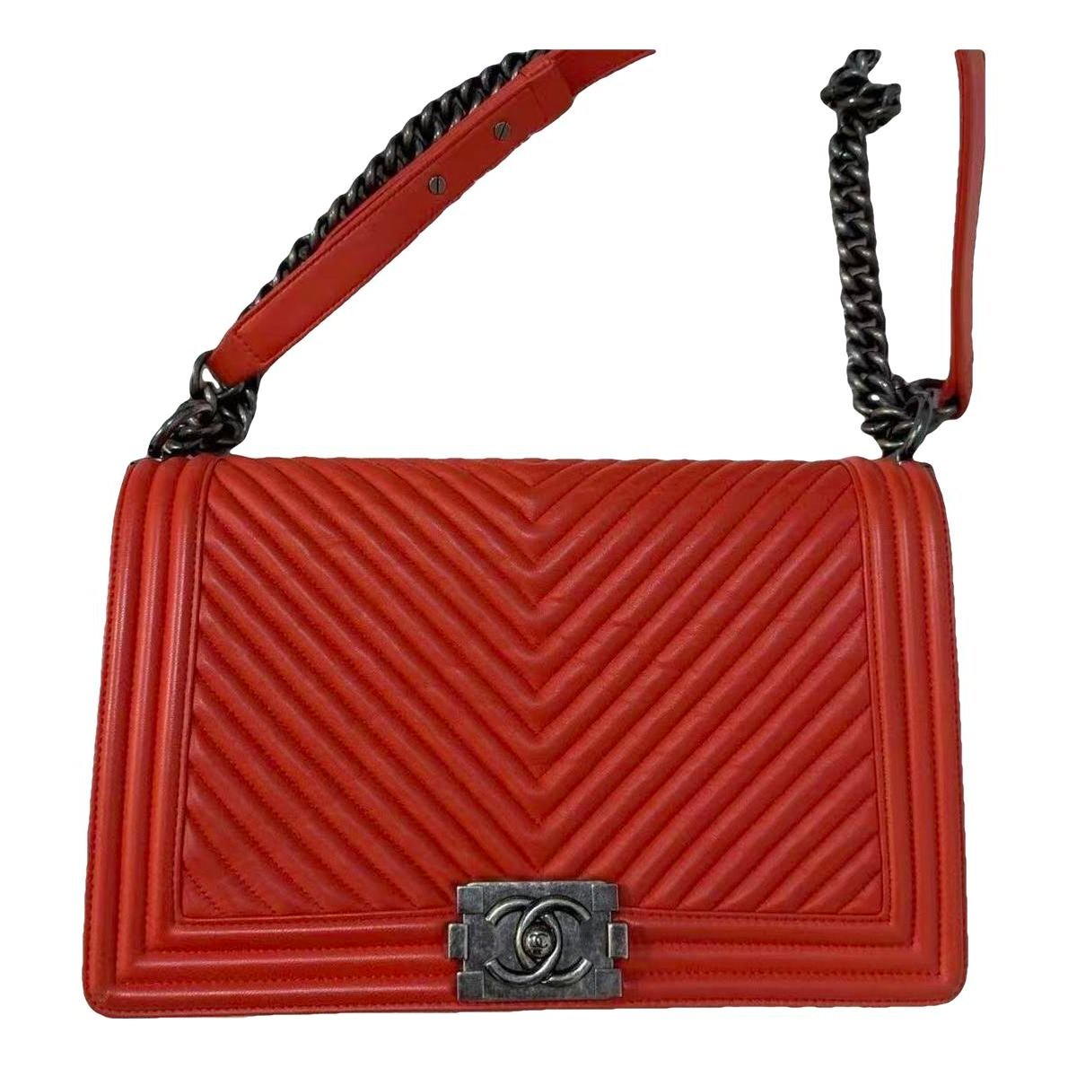 Boy leather handbag