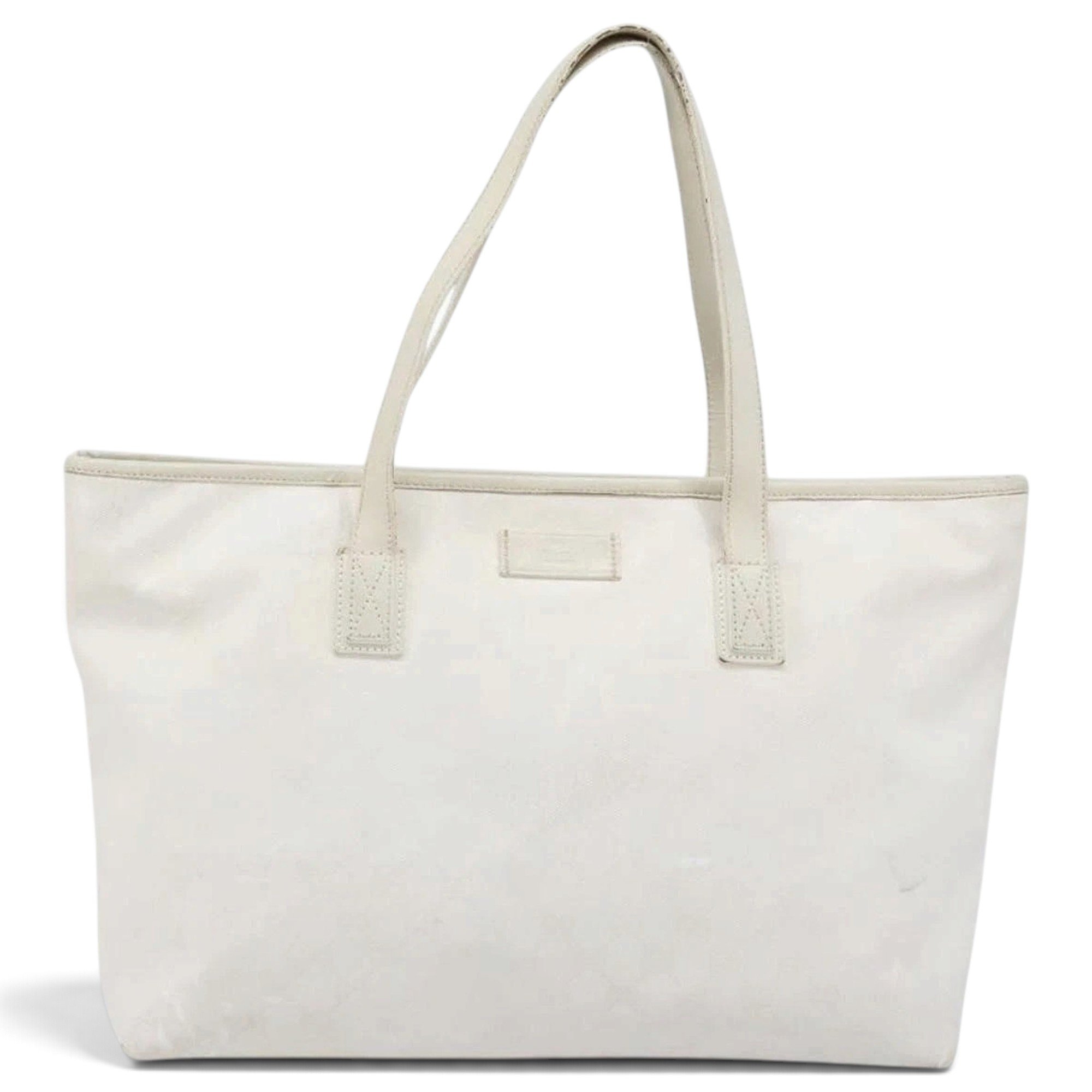Leather tote