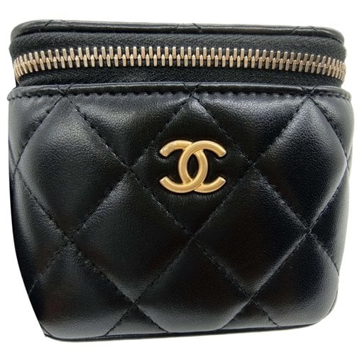 Trendy CC Vanity leather handbag