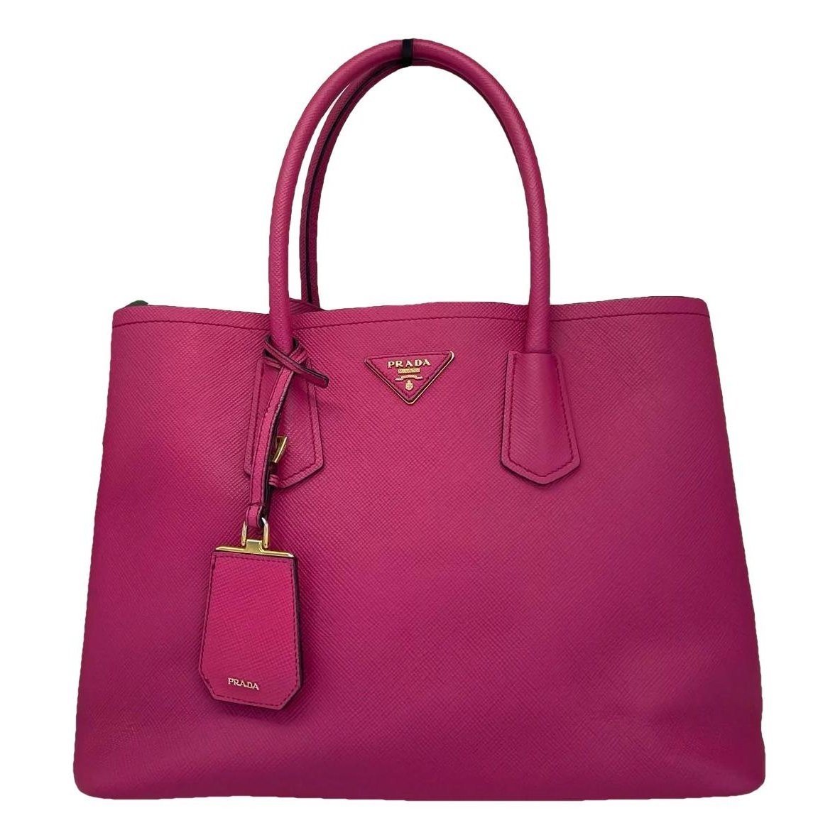 Double leather mini bag