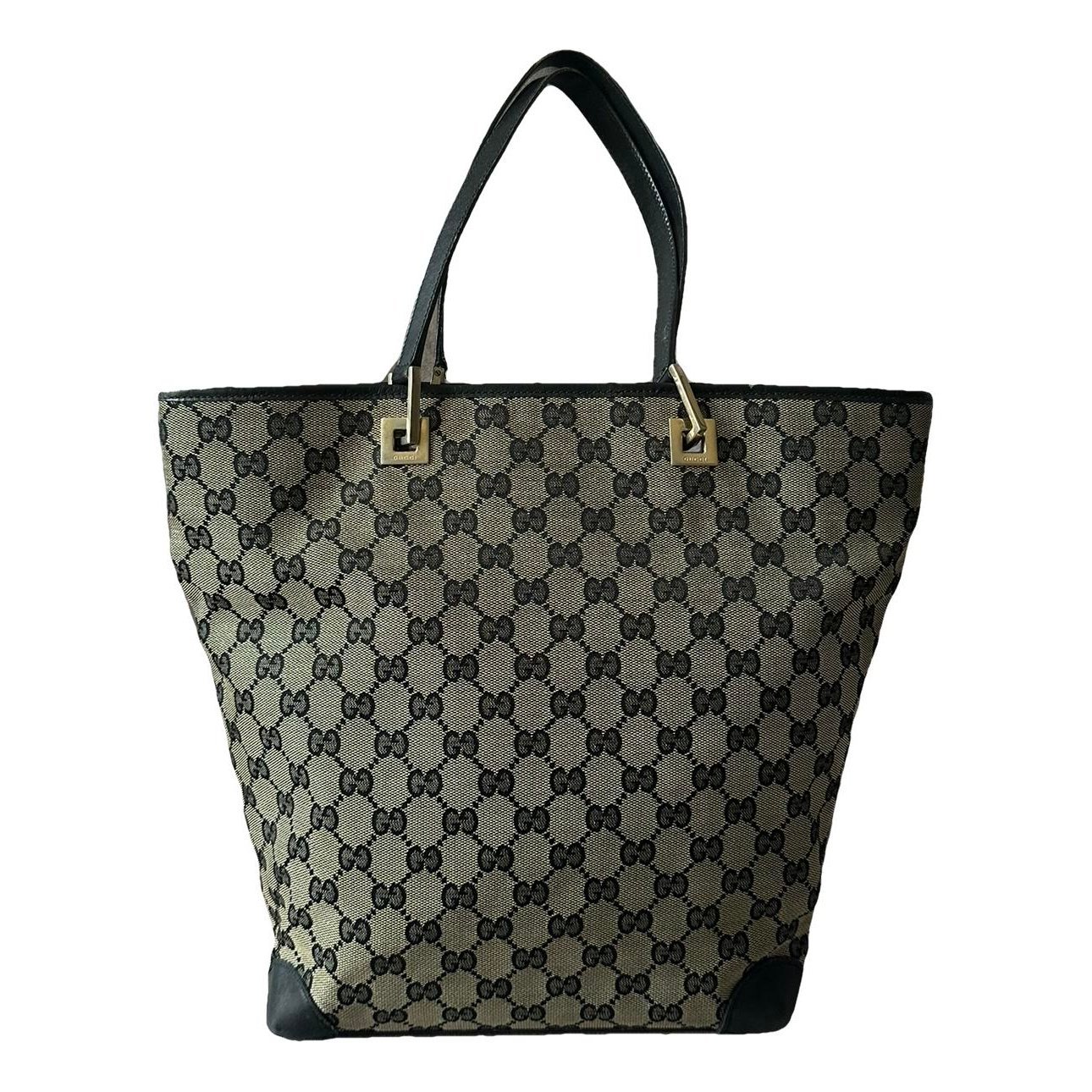 Leather tote