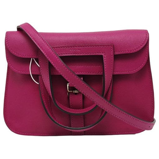 Halzan leather handbag