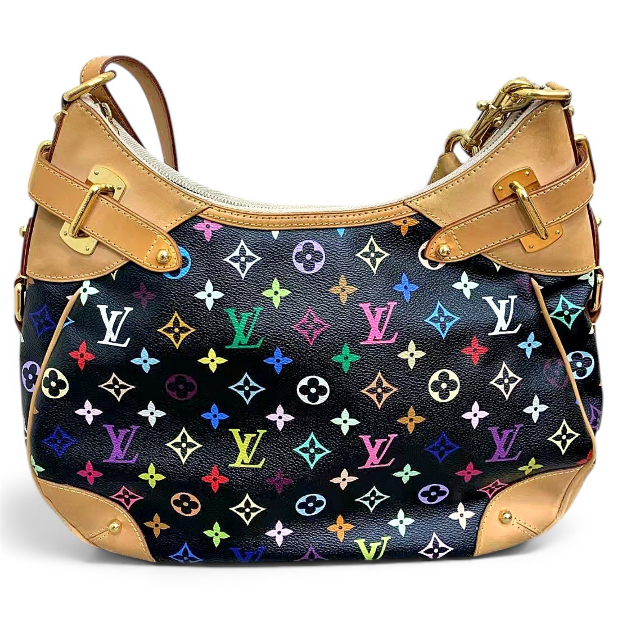 Greta leather handbag