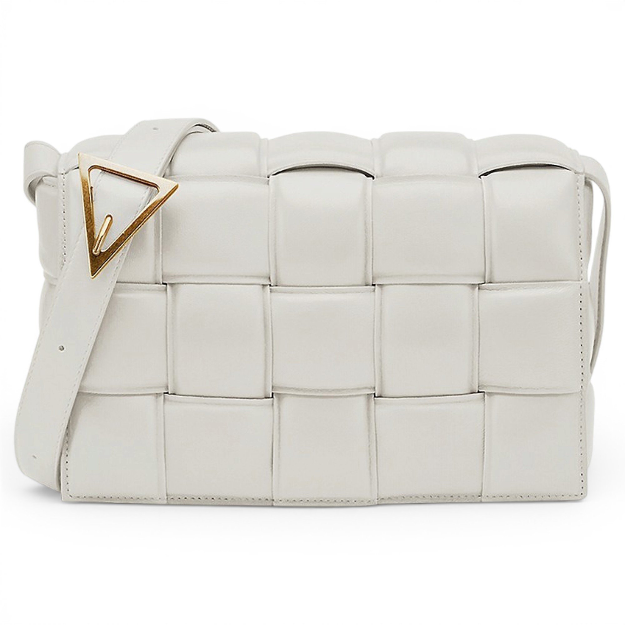 Cassette Padded leather handbag