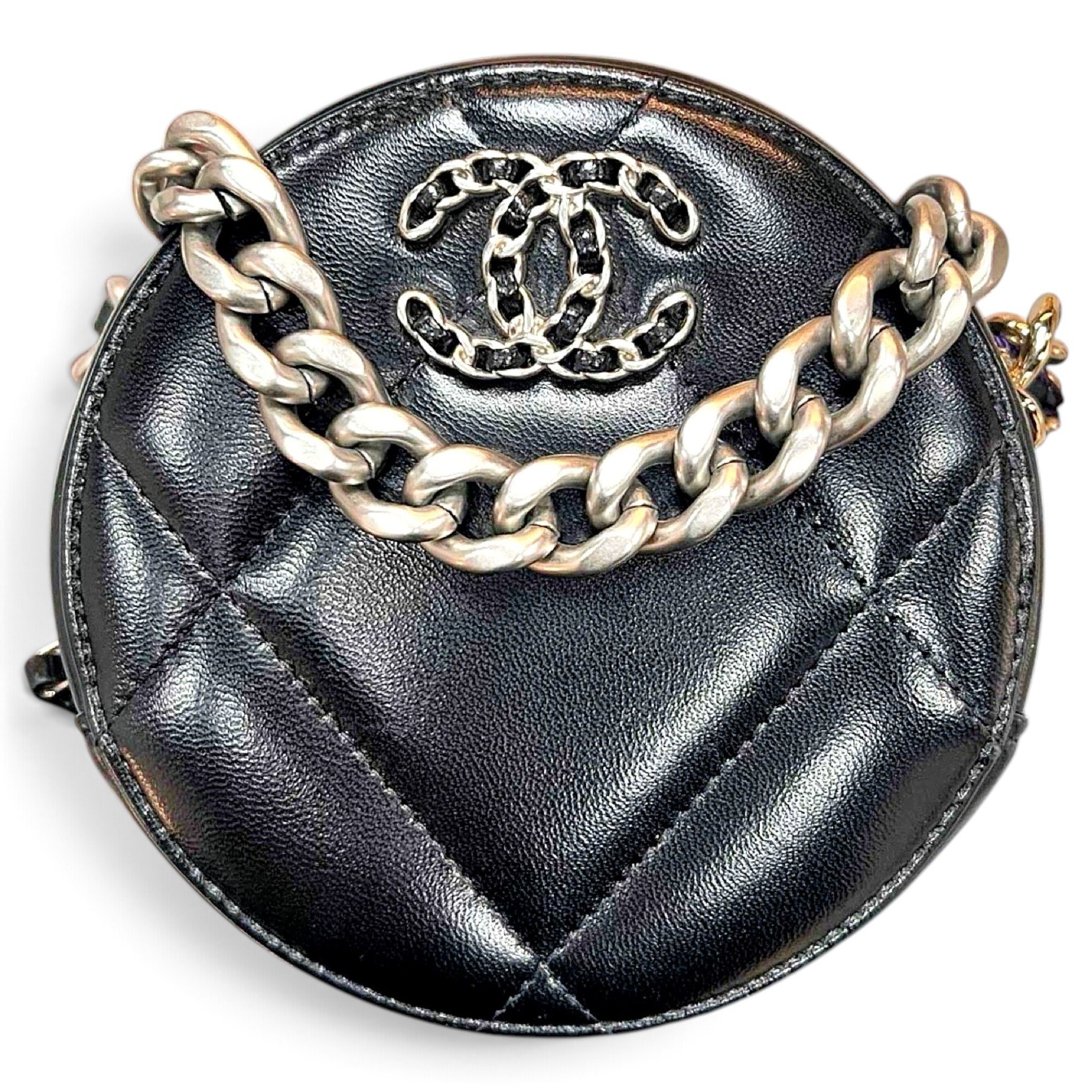 Leather mini bag