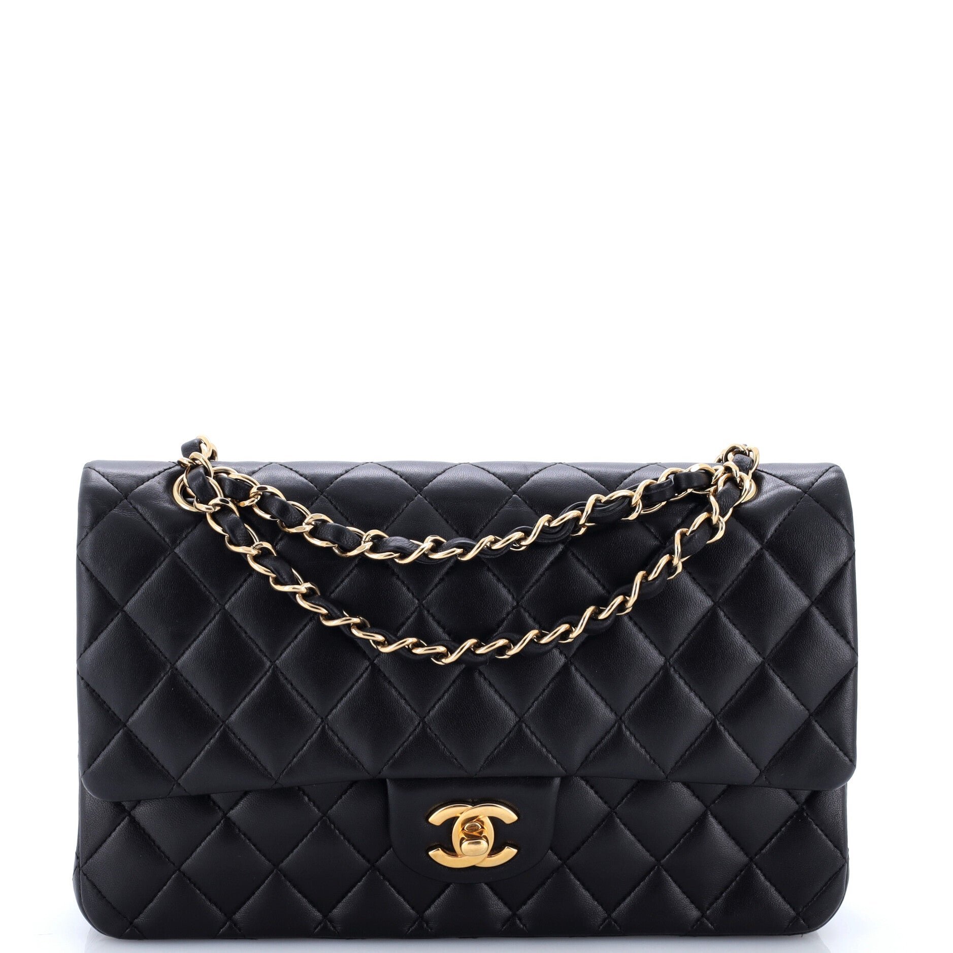 Classic Double Flap Bag Quilted Lambskin Medium