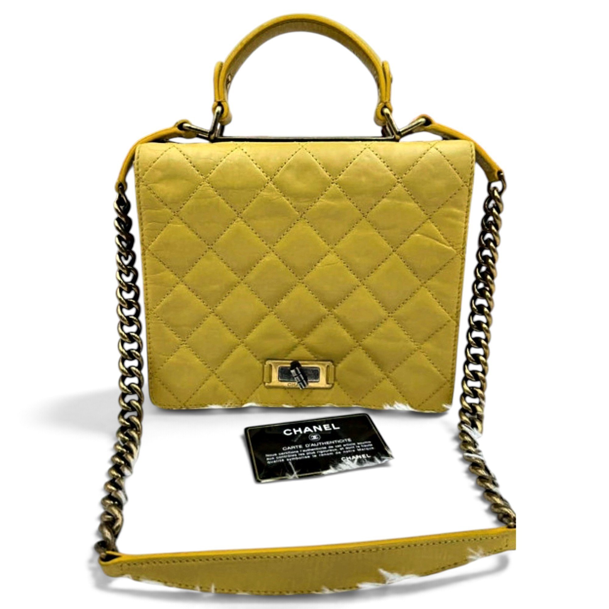 2.55 leather handbag