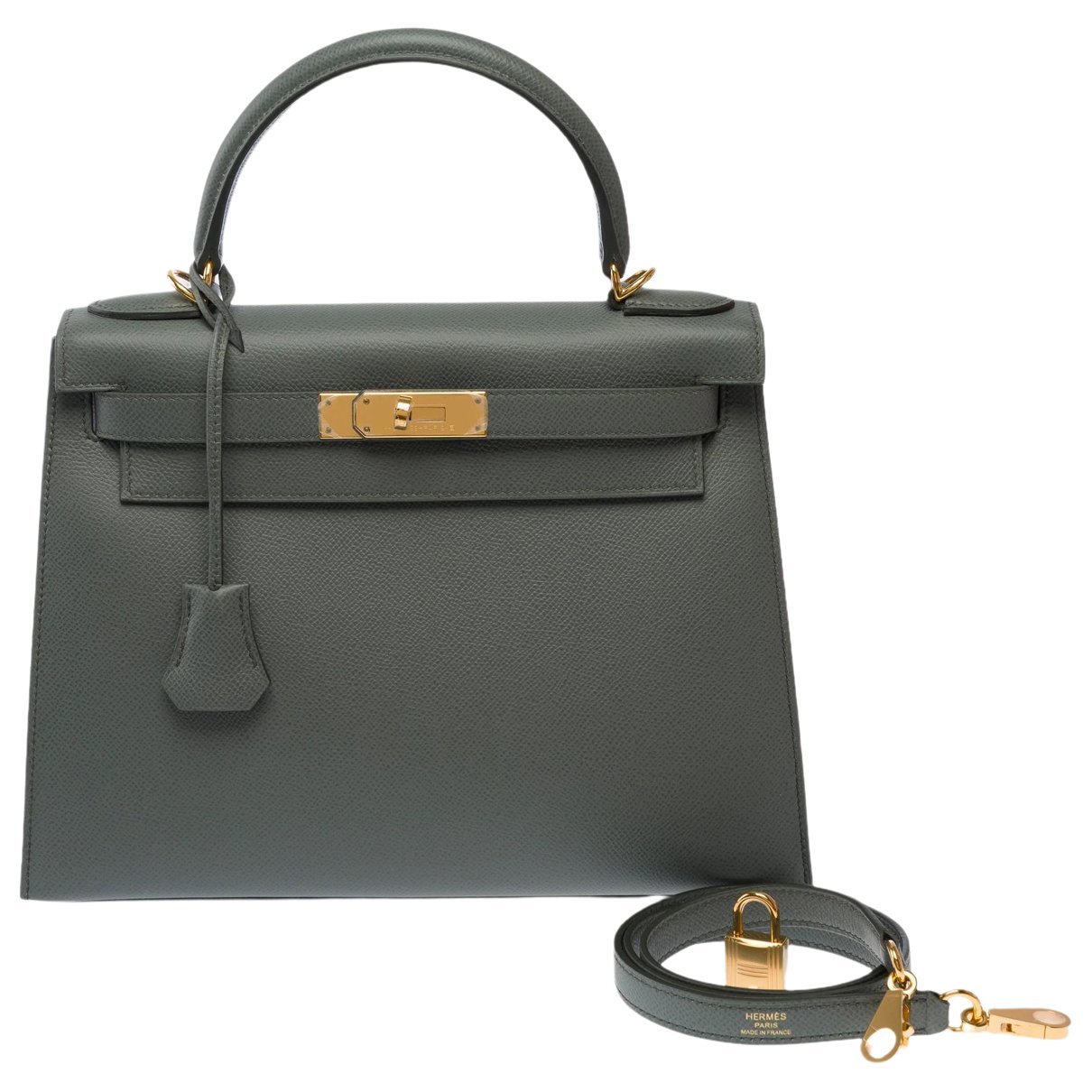 Kelly 28 leather handbag