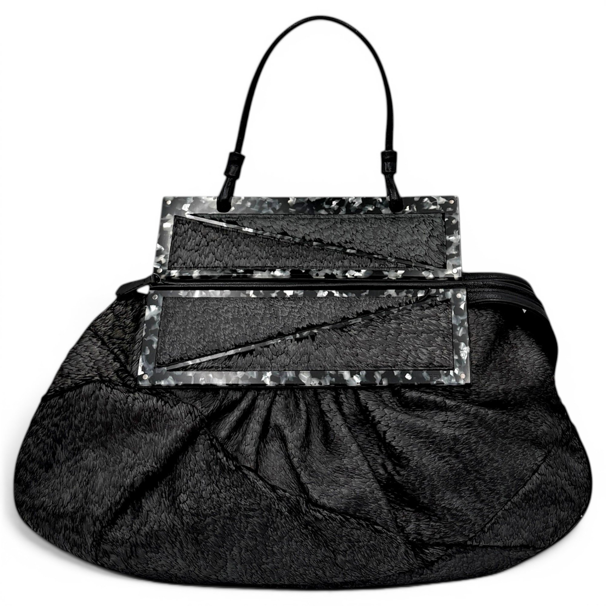 Pony-style calfskin handbag